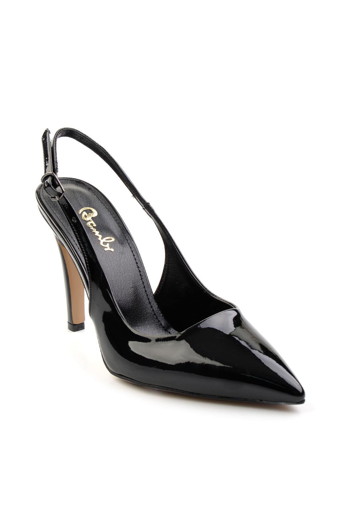 Siyah  Kadın Klasik Topuklu Ayakkabı K01231437808