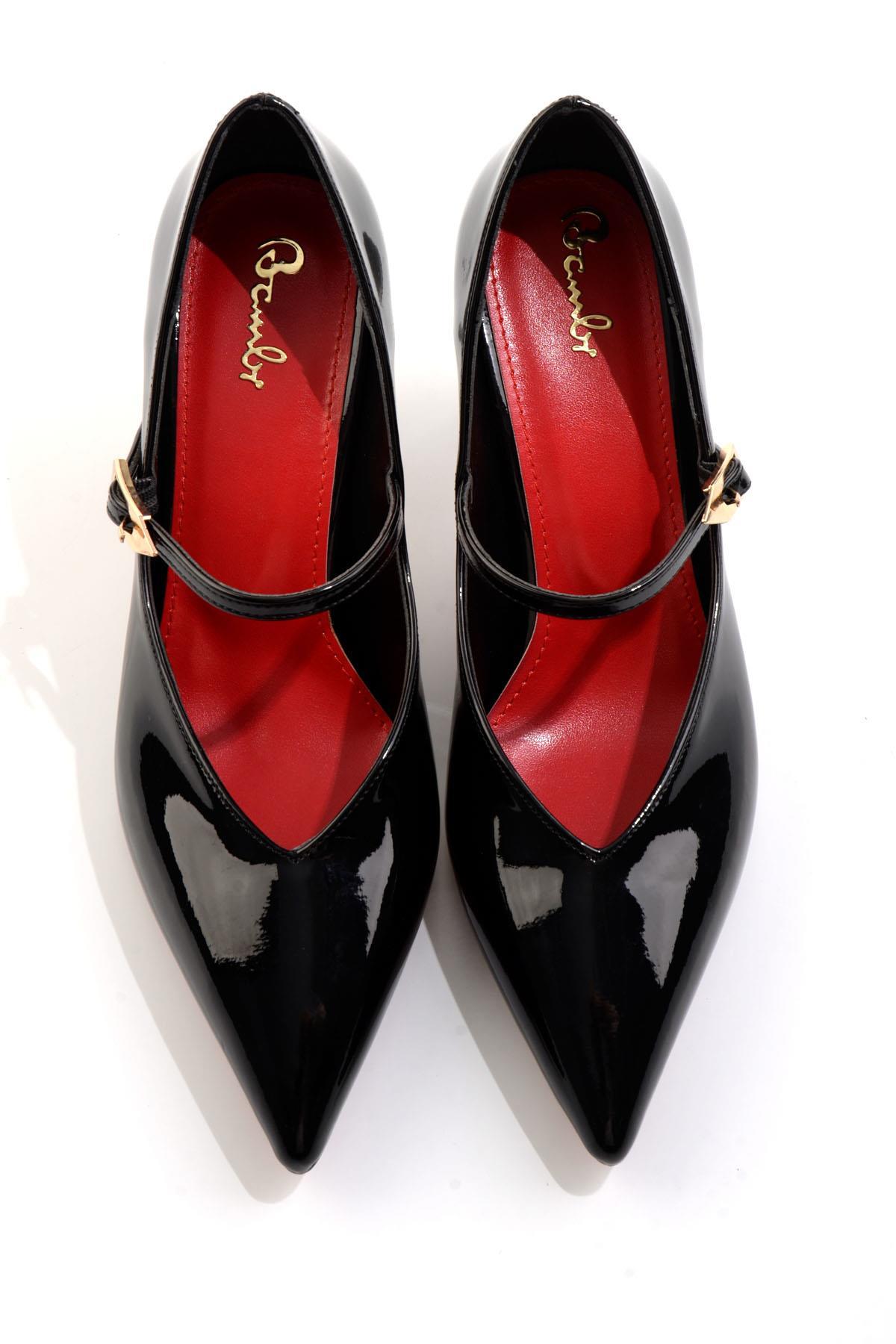 Siyah  Kadın Klasik Topuklu Ayakkabı K01231405298