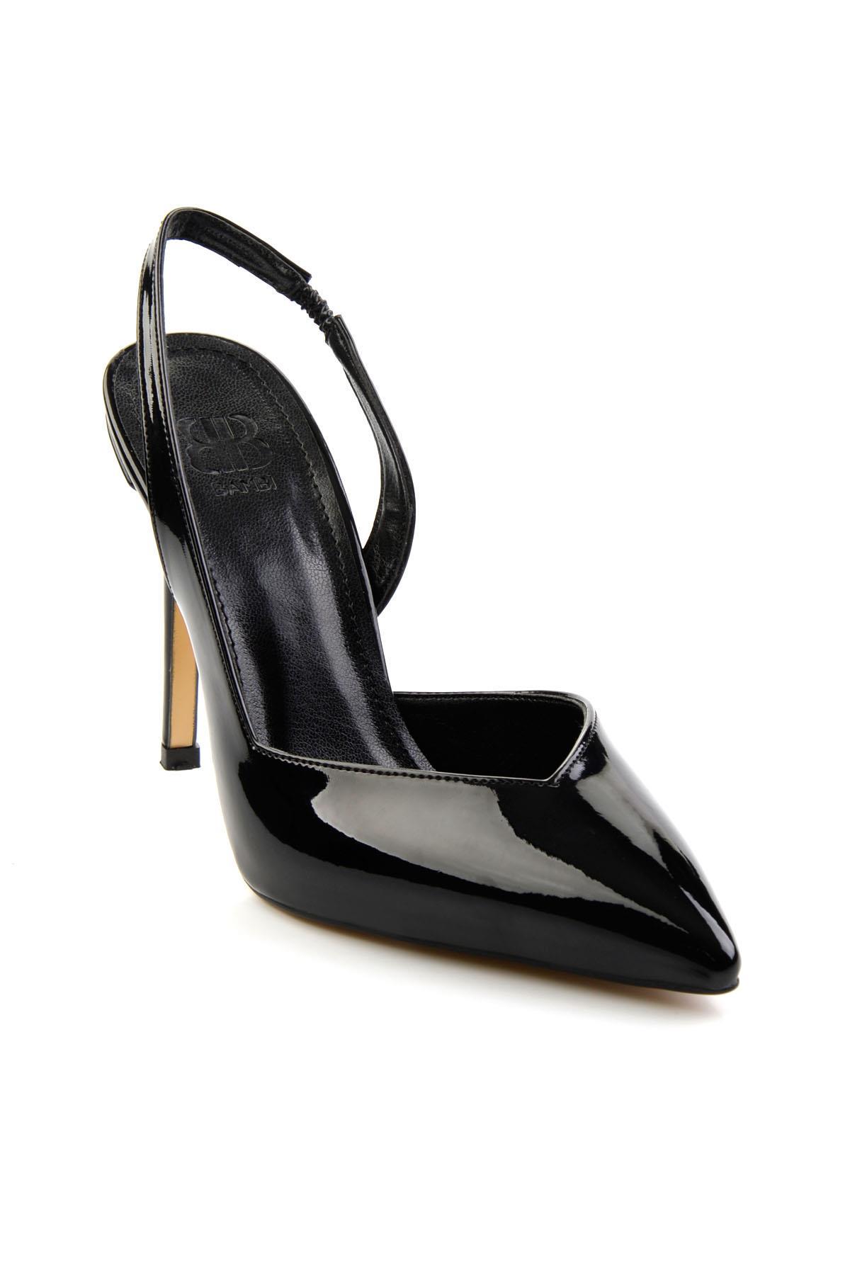 Siyah  Kadın Klasik Topuklu Ayakkabı K01667002298