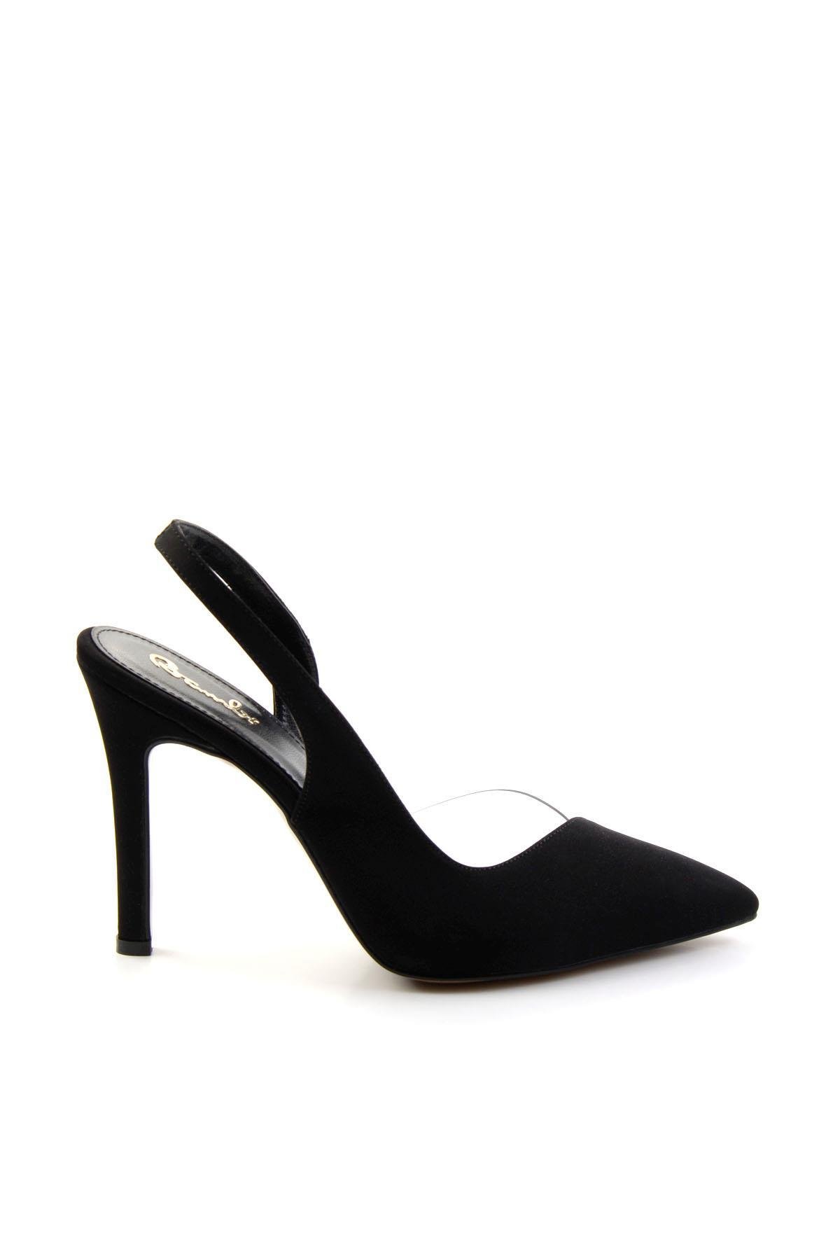 Siyah  Kadın Klasik Topuklu Ayakkabı K01231482204