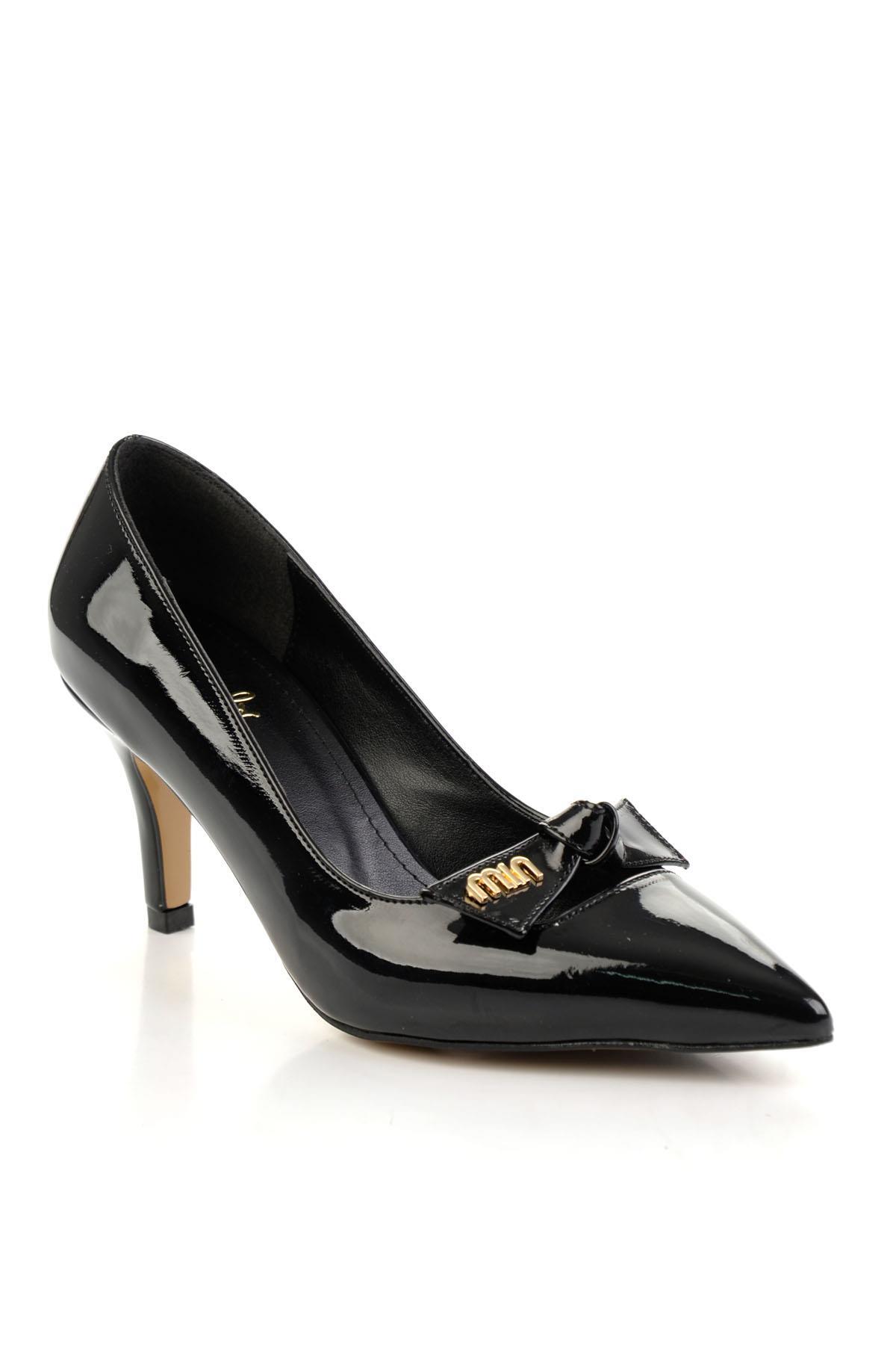 Siyah  Kadın Klasik Topuklu Ayakkabı K01231463798