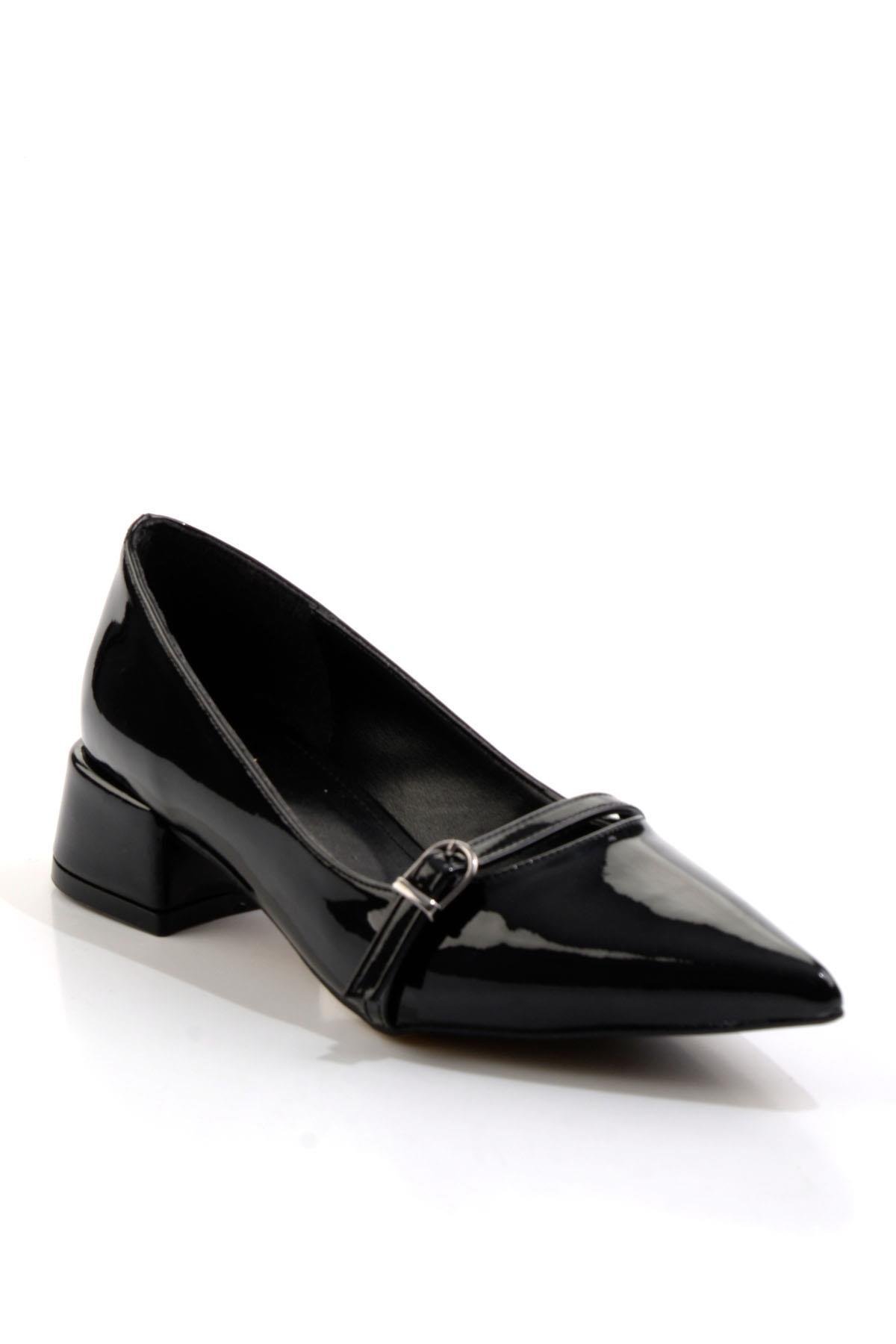 Siyah  Kadın Klasik Topuklu Ayakkabı K01231465198