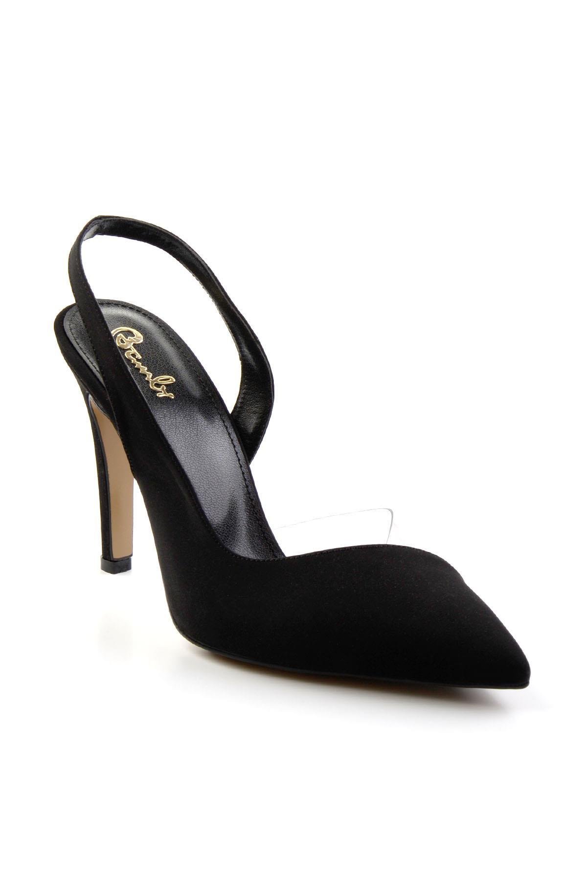 Siyah  Kadın Klasik Topuklu Ayakkabı K01231482204