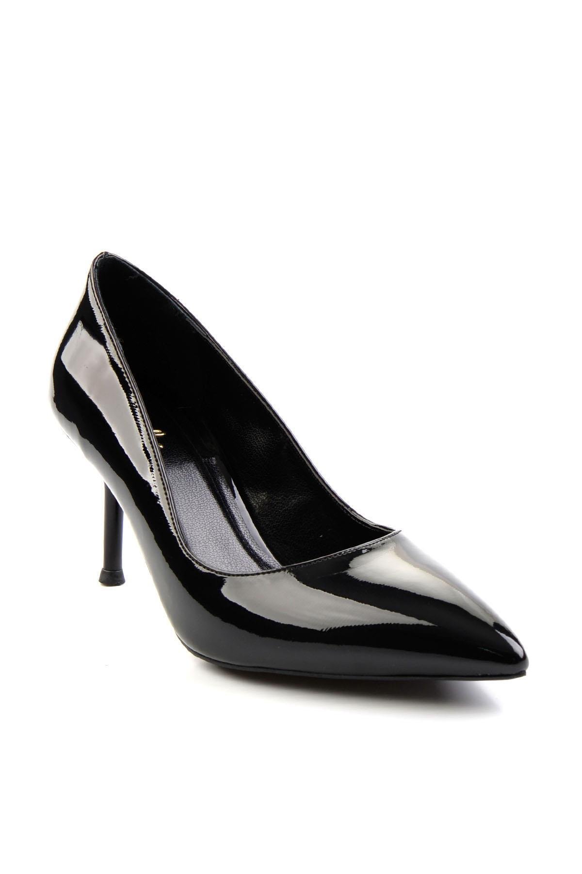 Siyah  Kadın Klasik Topuklu Ayakkabı K01209075208