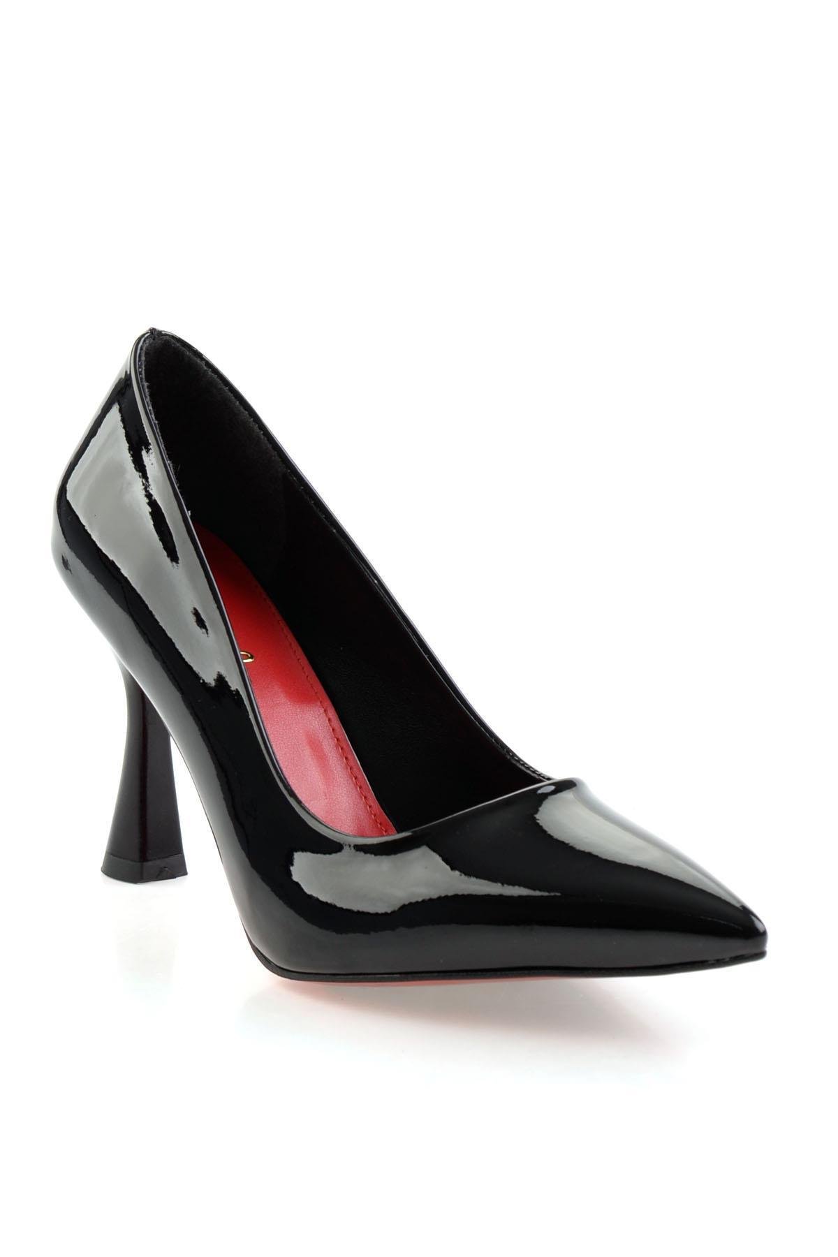 Siyah  Kadın Klasik Topuklu Ayakkabı K01231451598