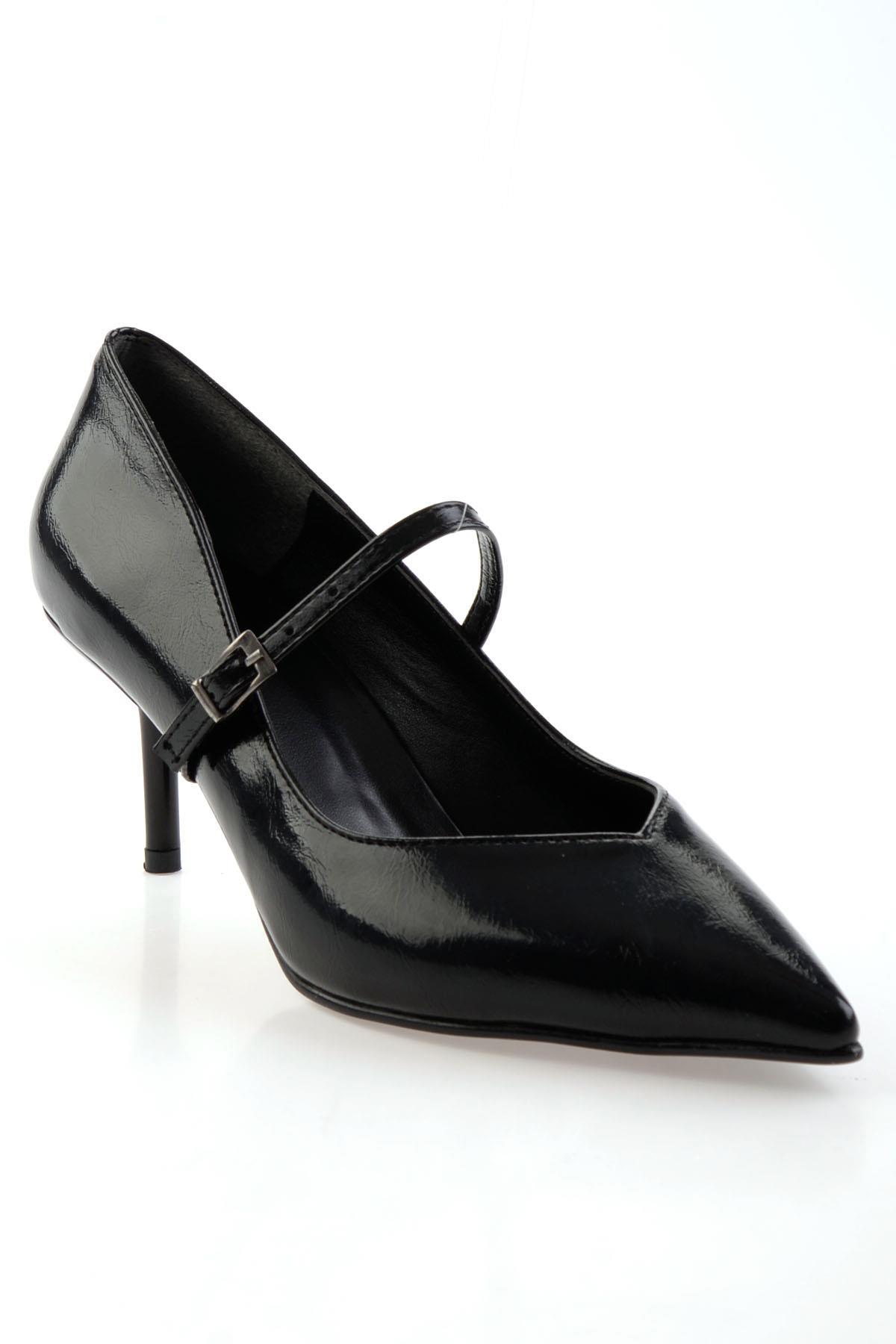 Siyah  Kadın Klasik Topuklu Ayakkabı K01992153542
