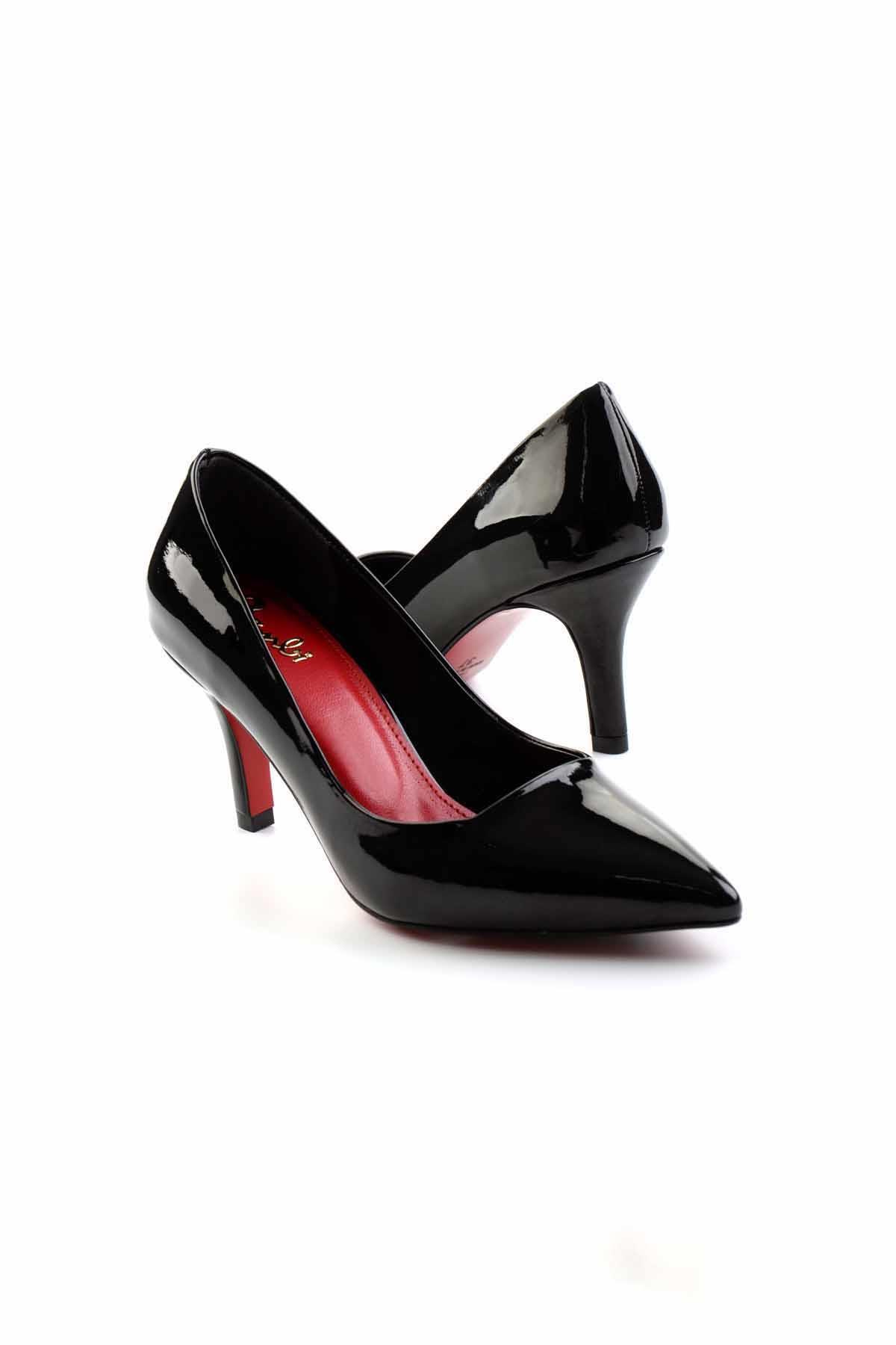 Siyah  Kadın Klasik Topuklu Ayakkabı K01231400908
