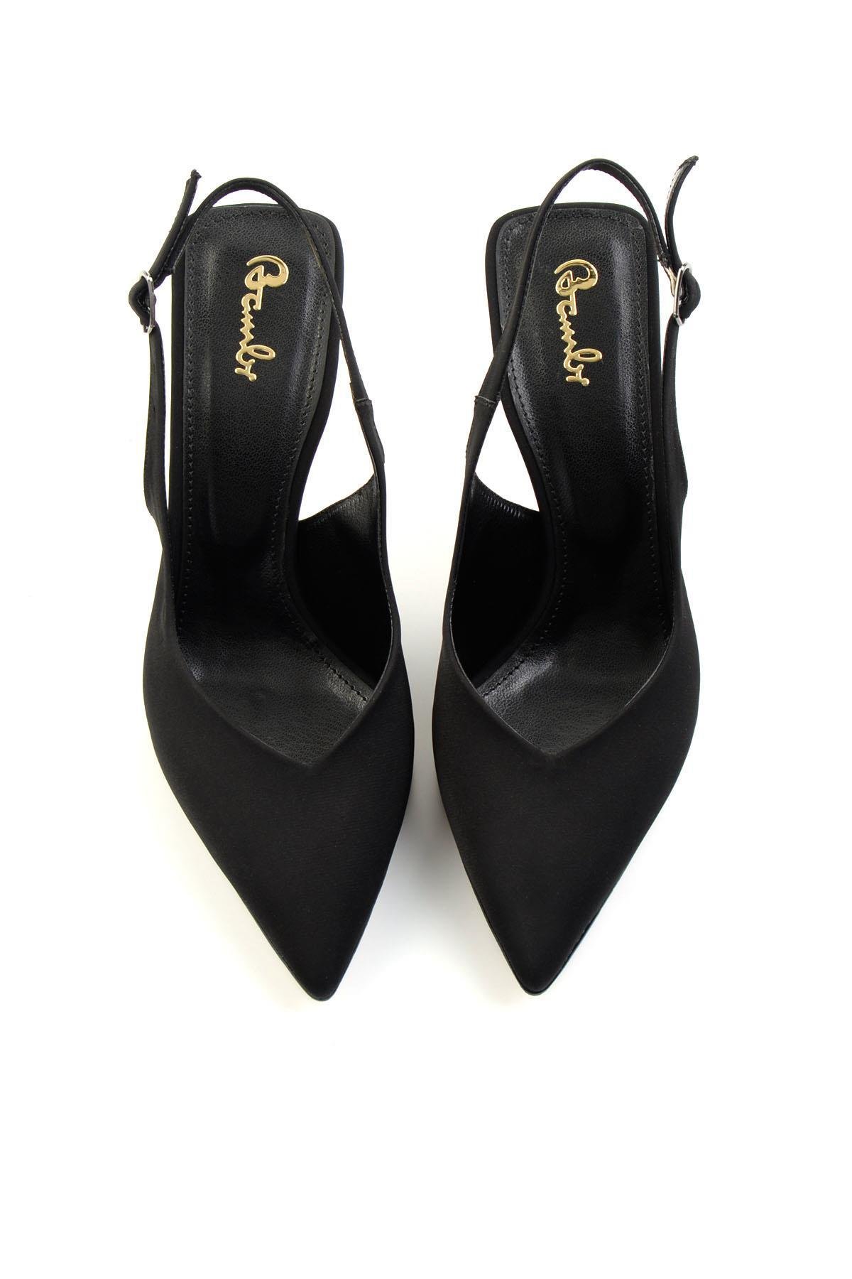 Siyah  Kadın Klasik Topuklu Ayakkabı K01231437704