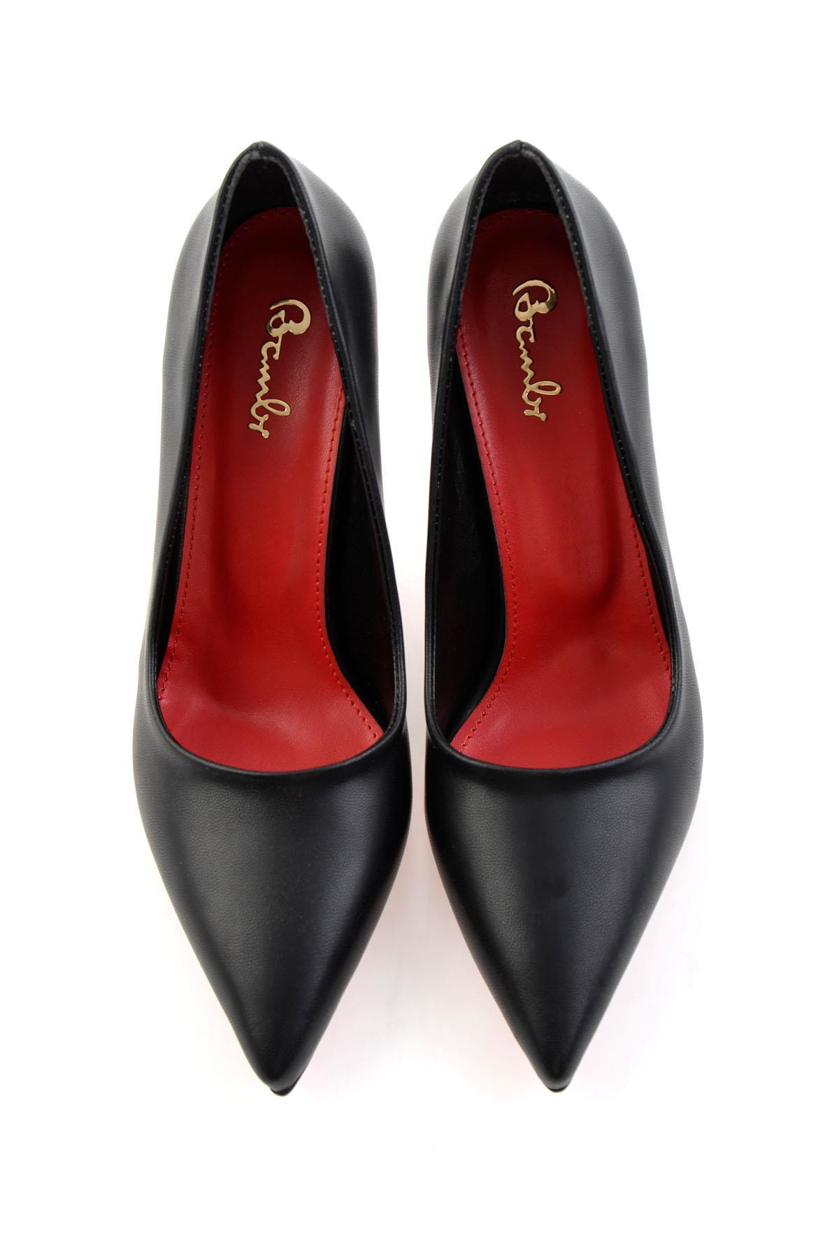 Siyah  Kadın Klasik Topuklu Ayakkabı K01231451509