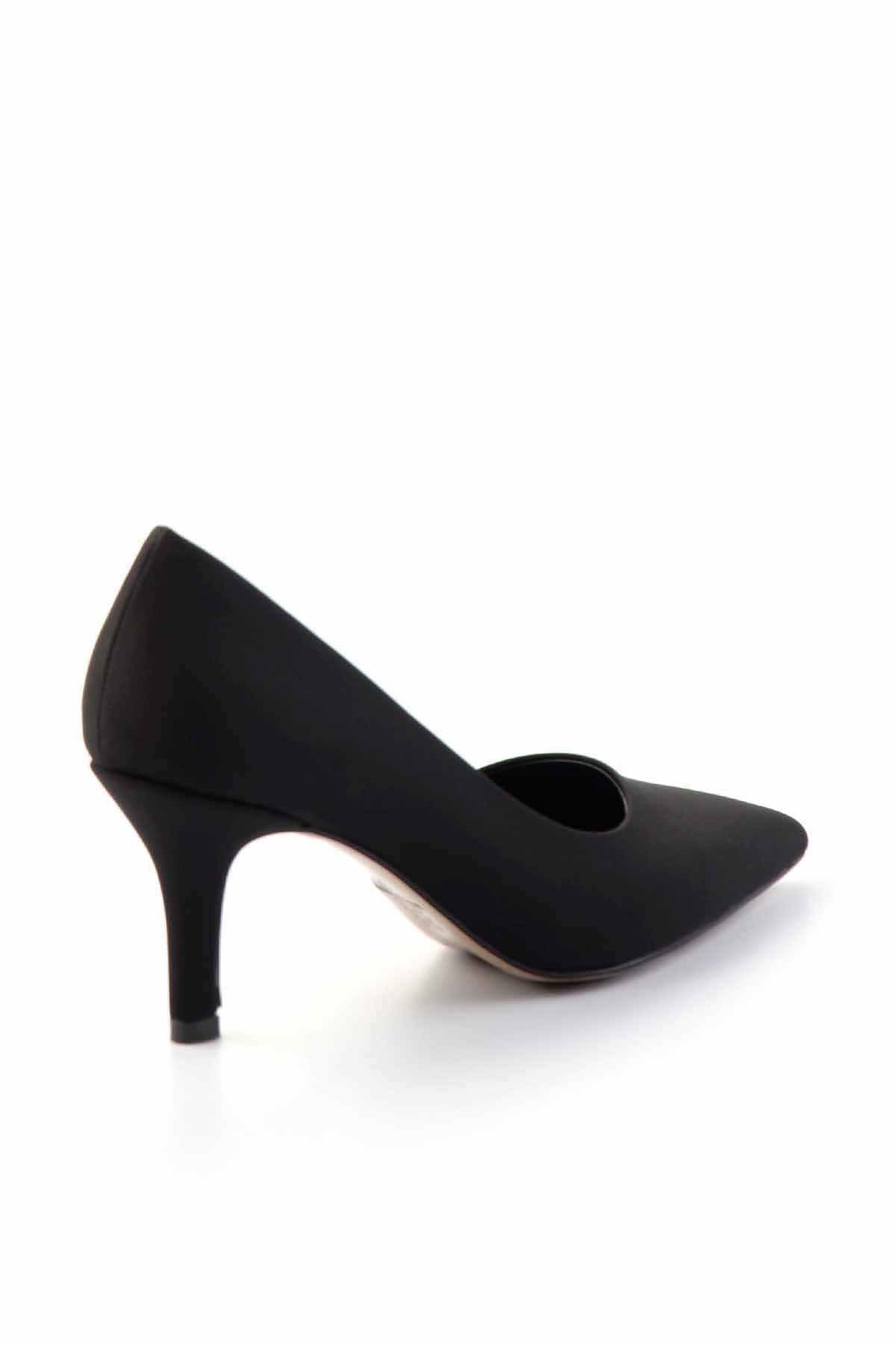 Siyah  Kadın Klasik Topuklu Ayakkabı K01231363904
