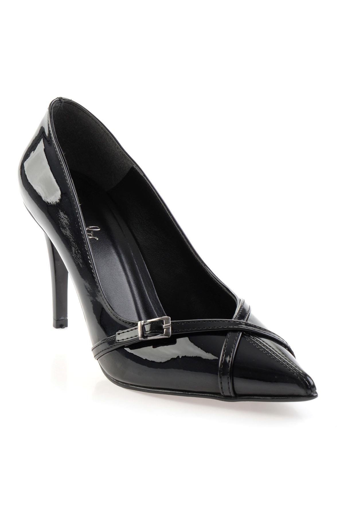 Siyah  Kadın Klasik Topuklu Ayakkabı K01992153098
