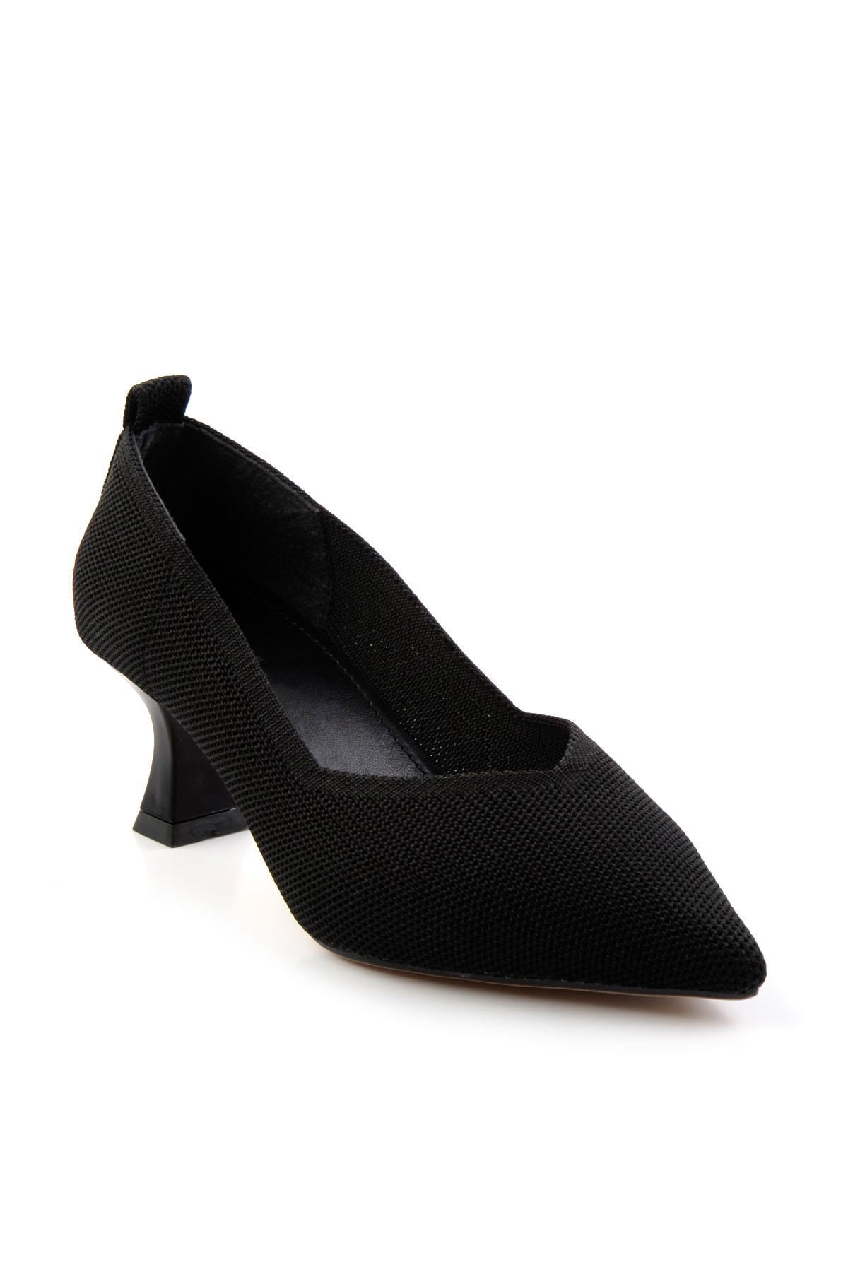 Siyah  Kadın Klasik Topuklu Ayakkabı K01213211782