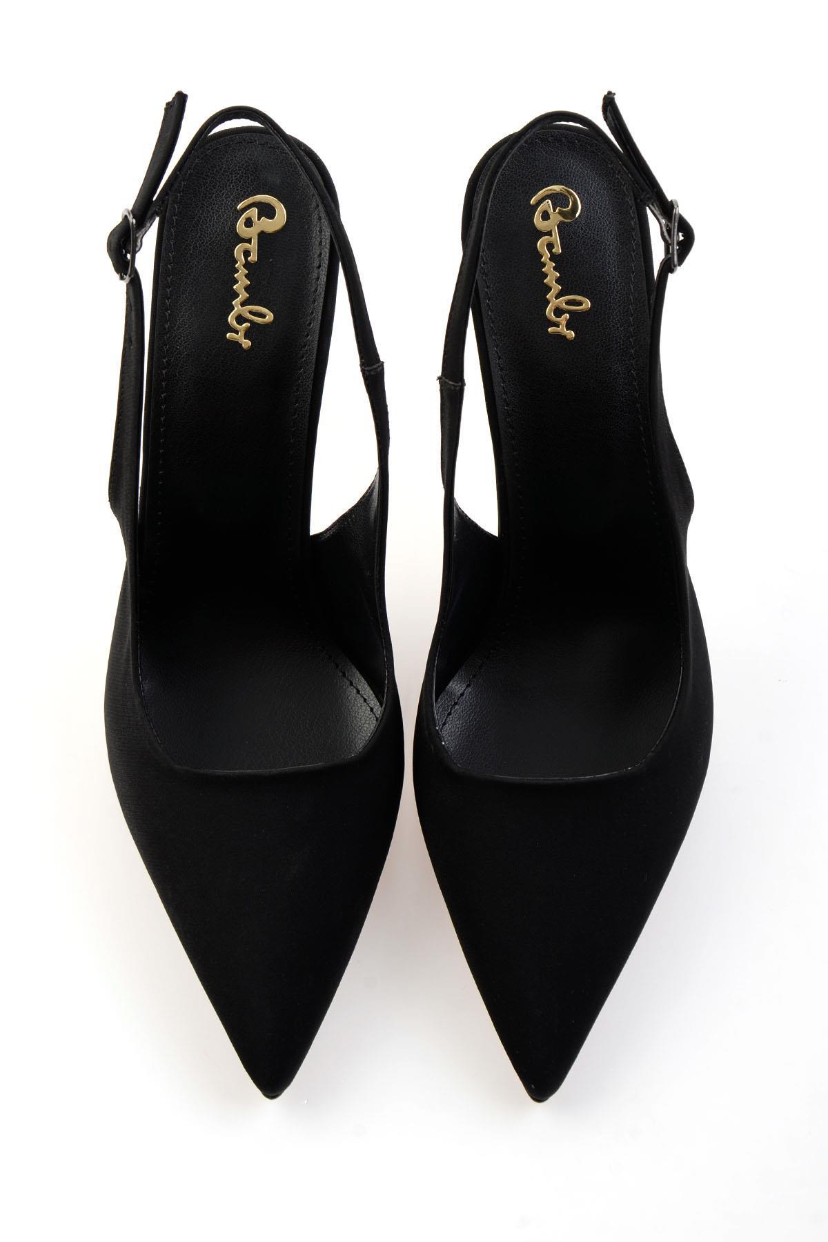 Siyah  Kadın Klasik Topuklu Ayakkabı K01231437804