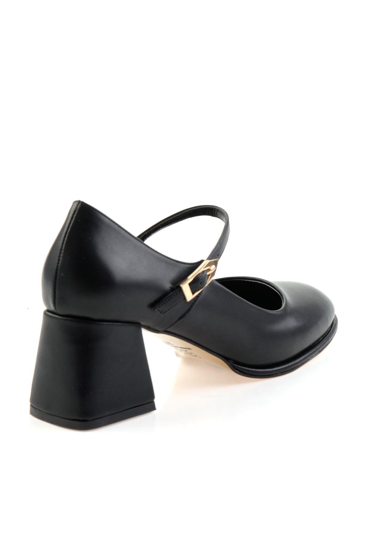 Siyah  Kadın Klasik Topuklu Ayakkabı K01231467209