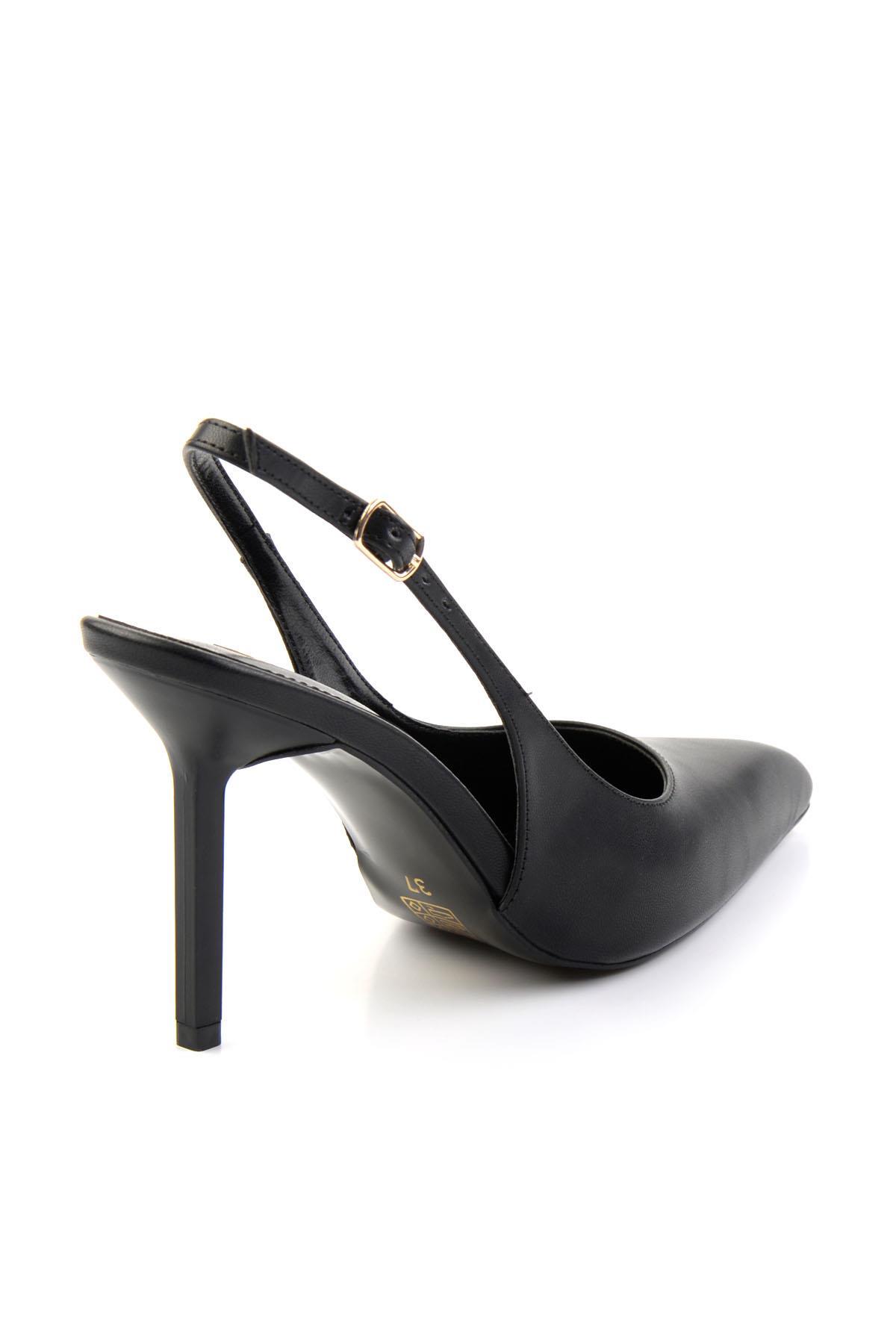 Siyah  Kadın Klasik Topuklu Ayakkabı K01209510009