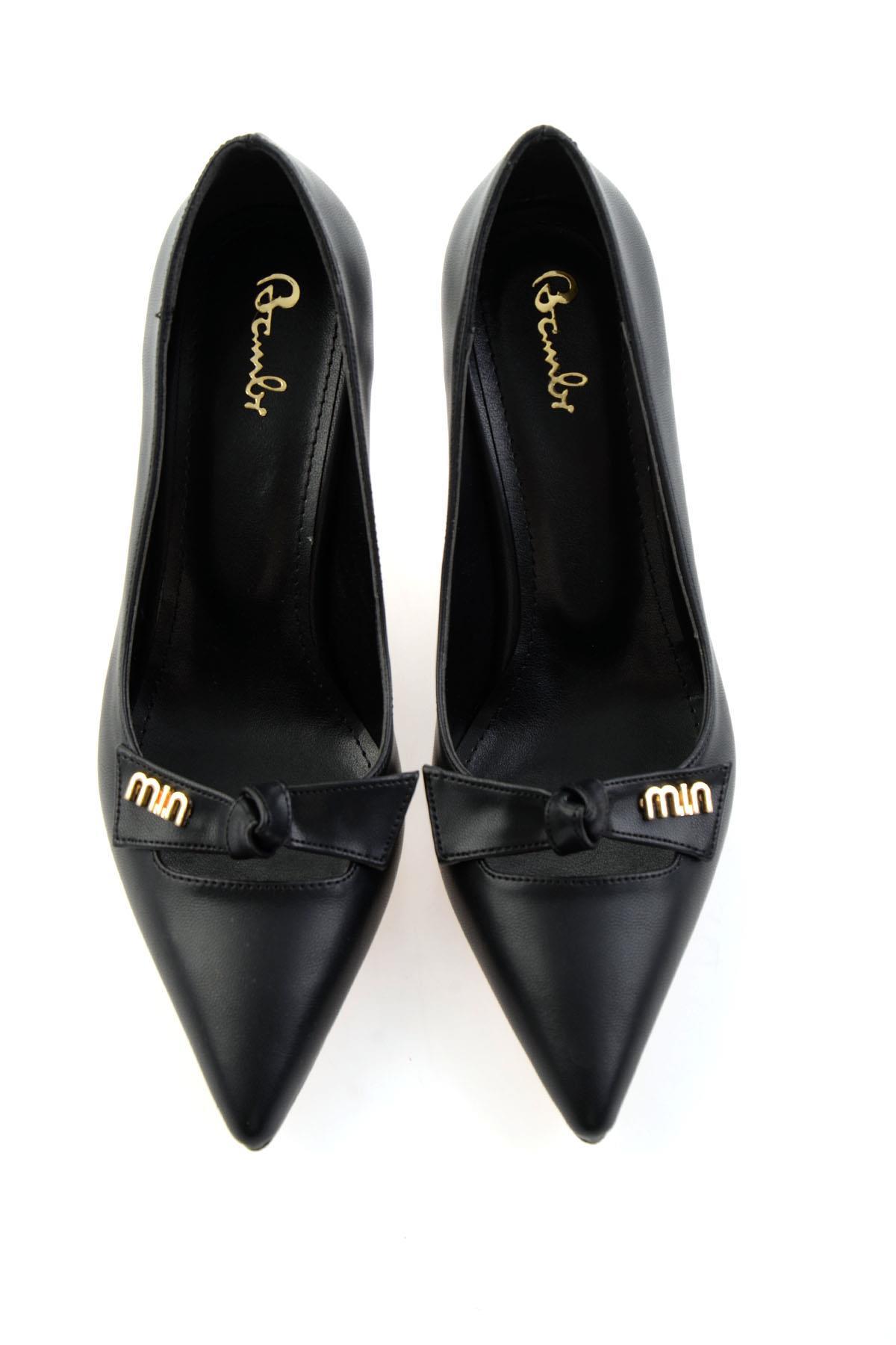 Siyah  Kadın Klasik Topuklu Ayakkabı K01231463709