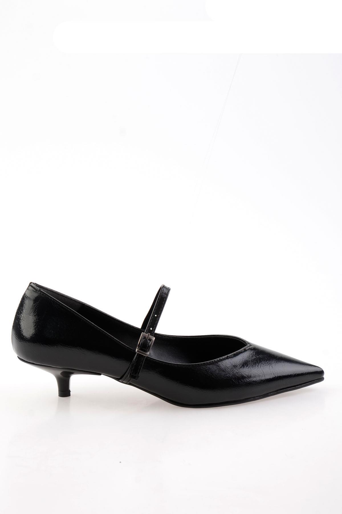 Siyah  Kadın Klasik Topuklu Ayakkabı K01992153442
