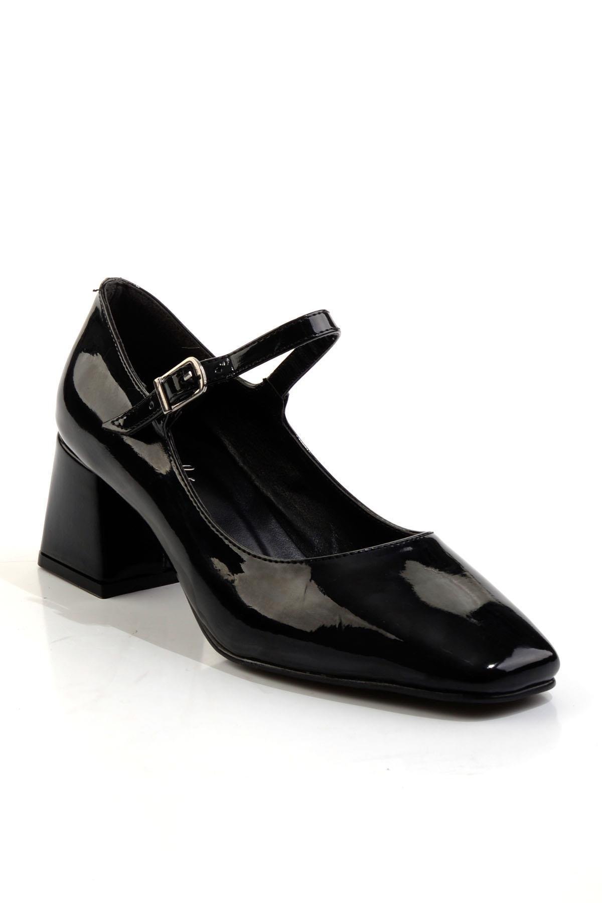 Siyah  Kadın Klasik Topuklu Ayakkabı K01992153198