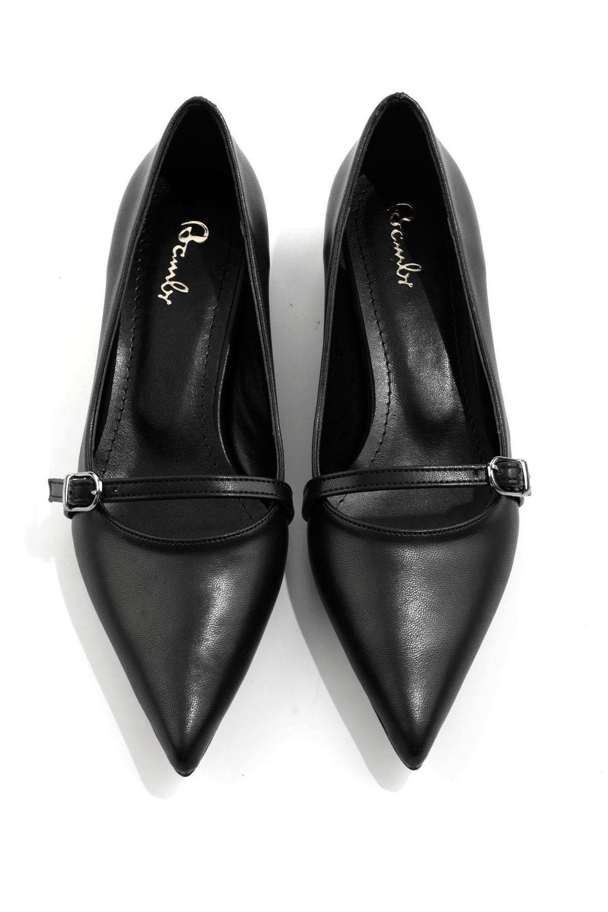 Siyah  Kadın Klasik Topuklu Ayakkabı K01231465109