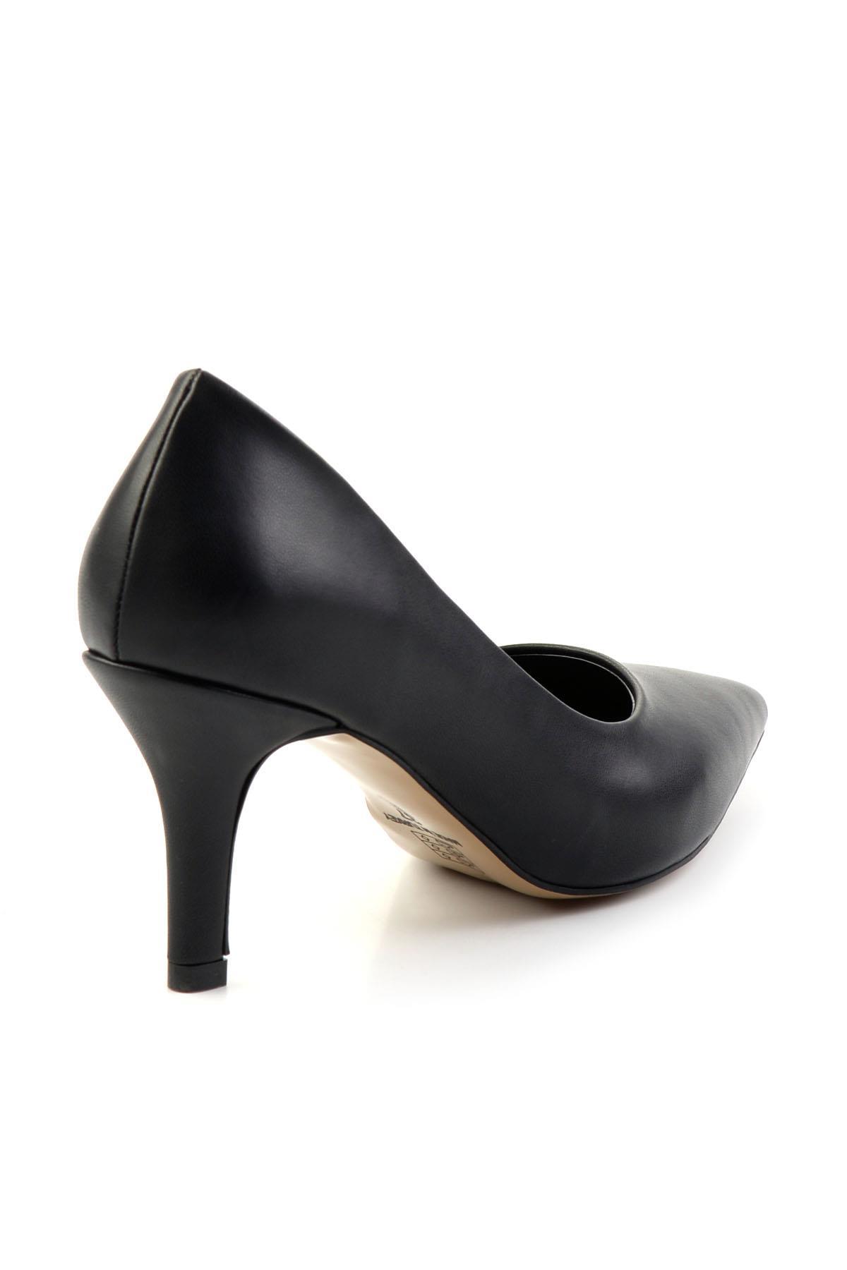 Siyah  Kadın Klasik Topuklu Ayakkabı K01231363909
