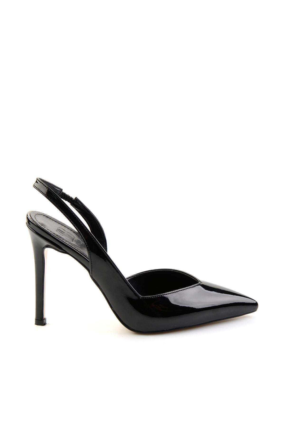 Siyah  Kadın Klasik Topuklu Ayakkabı K01667002298