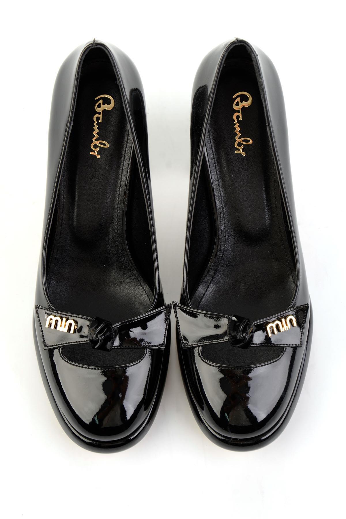 Siyah  Kadın Klasik Topuklu Ayakkabı K01231456098