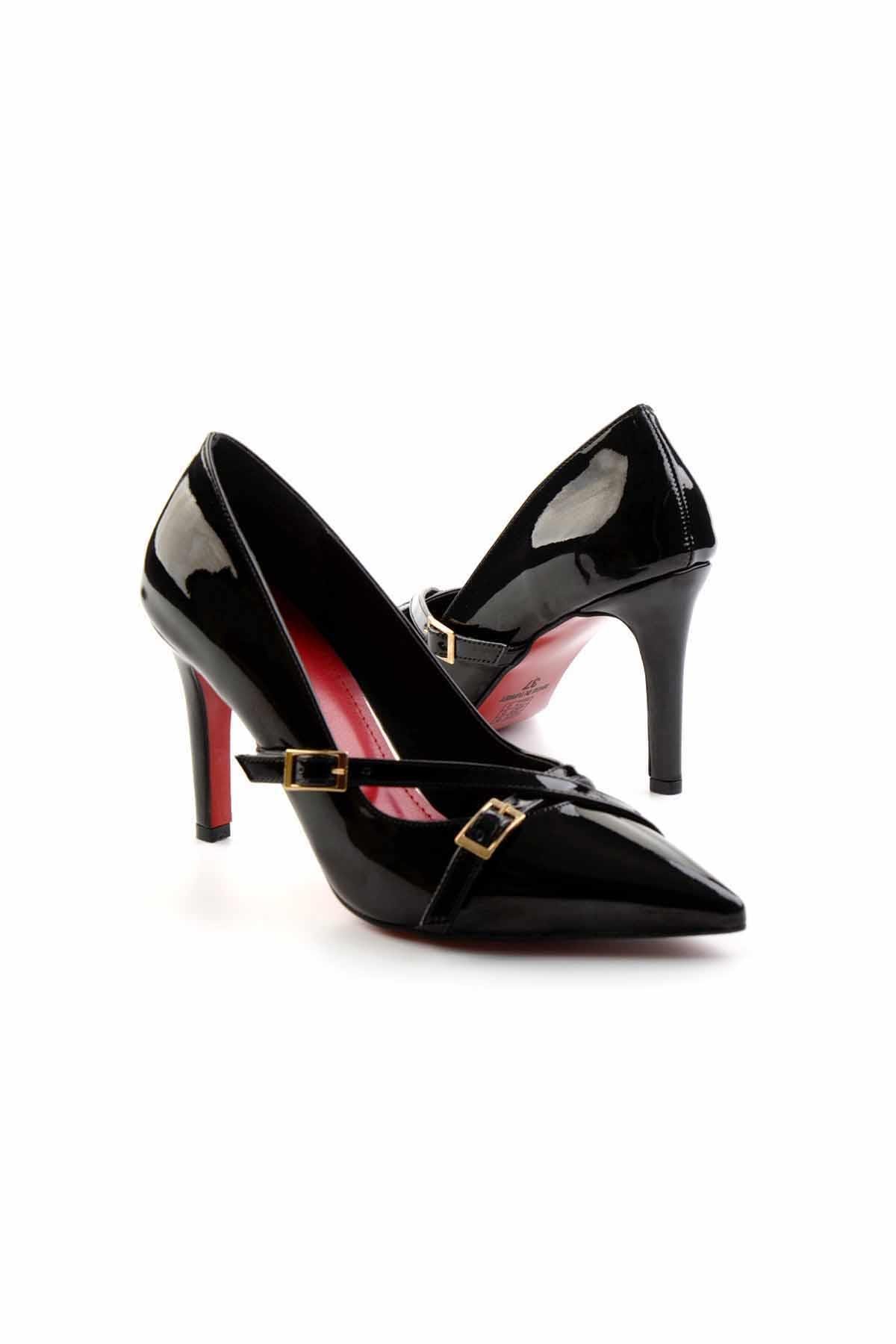 Siyah  Kadın Klasik Topuklu Ayakkabı K01231407708