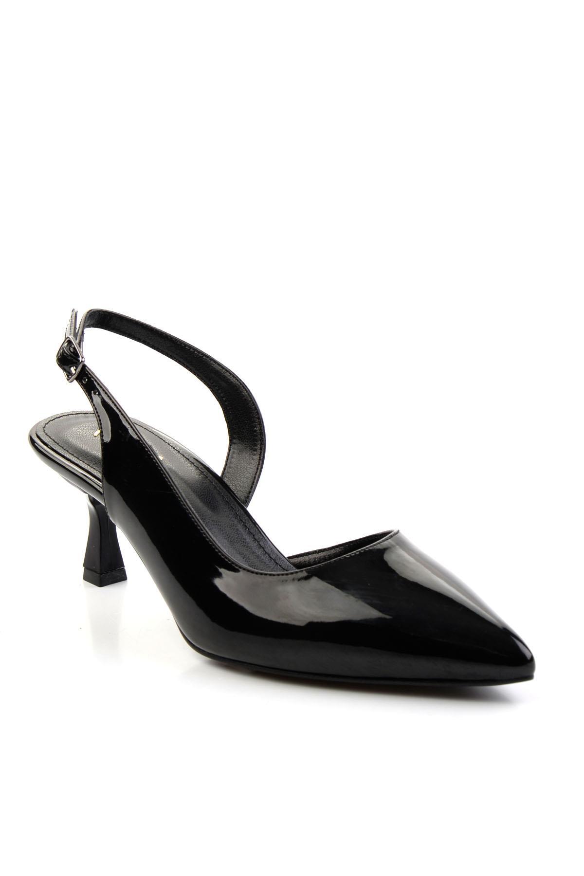 Siyah  Kadın Klasik Topuklu Ayakkabı K01209192508