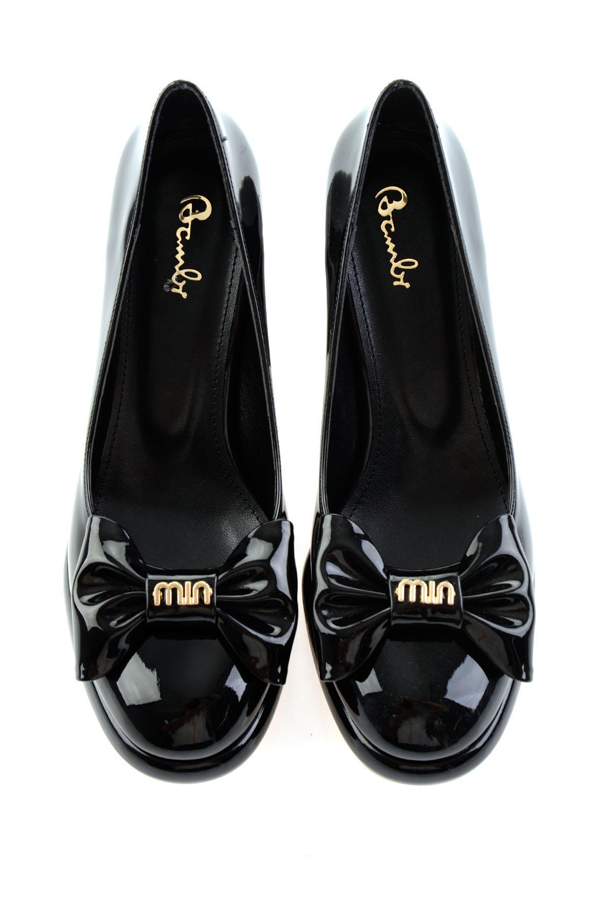 Siyah  Kadın Klasik Topuklu Ayakkabı K01231455498