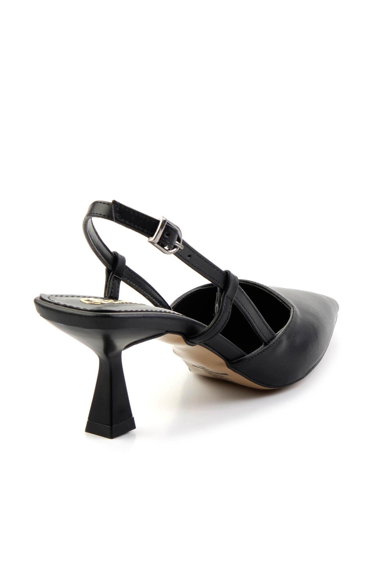 Siyah  Kadın Klasik Topuklu Ayakkabı K01231434309