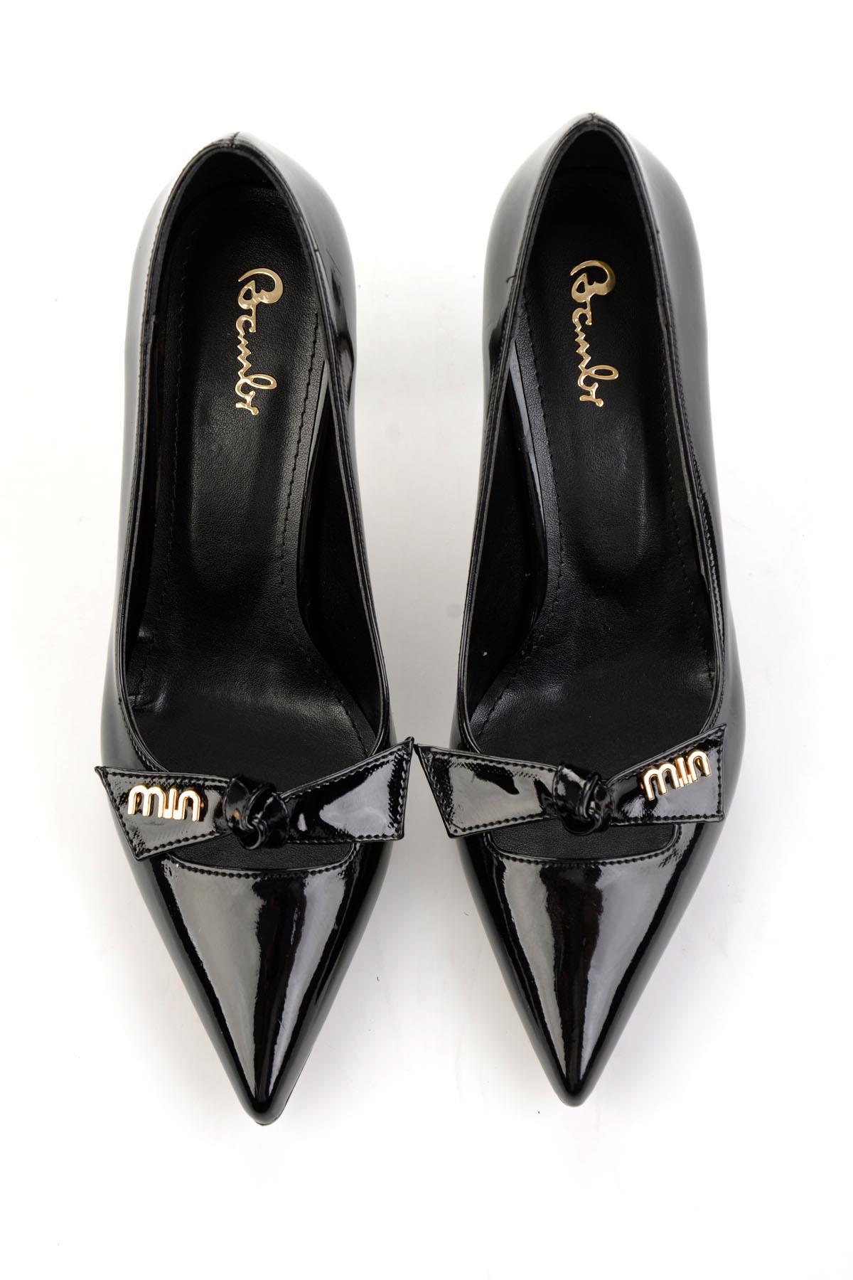 Siyah  Kadın Klasik Topuklu Ayakkabı K01231463798