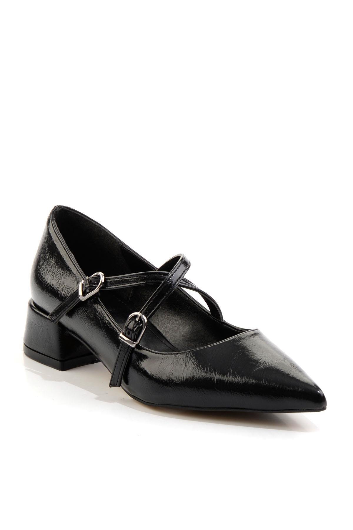 Siyah  Kadın Klasik Topuklu Ayakkabı K01231465712