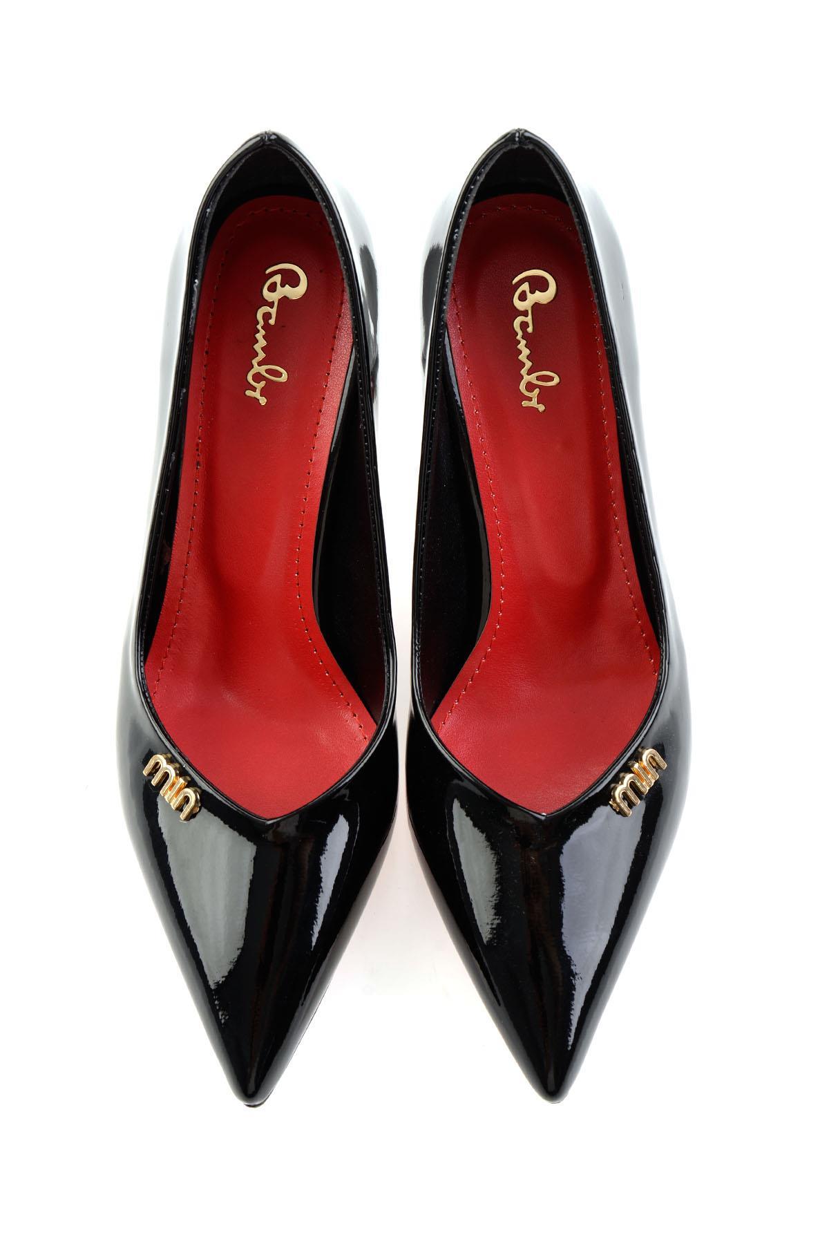 Siyah  Kadın Klasik Topuklu Ayakkabı K01231461298