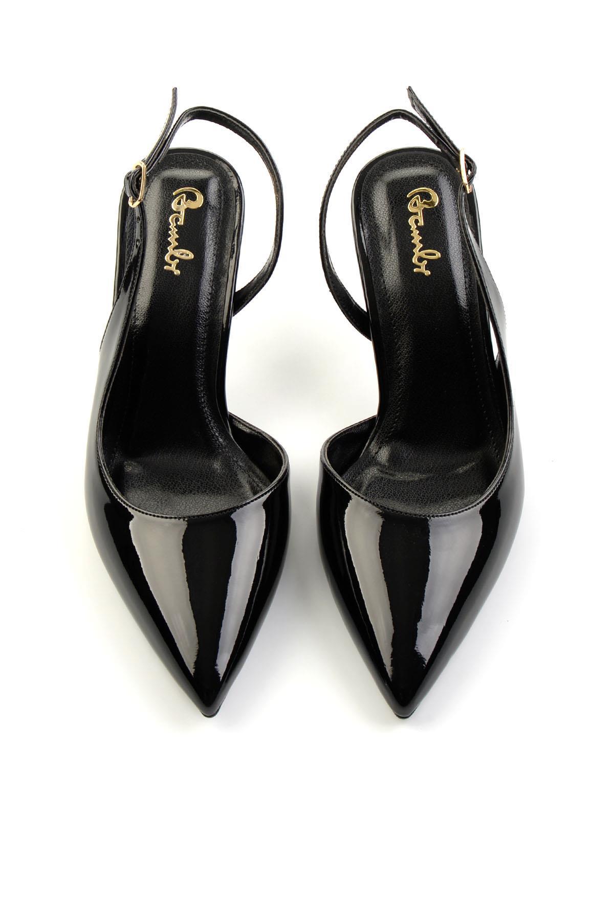 Siyah  Kadın Klasik Topuklu Ayakkabı K01209075008