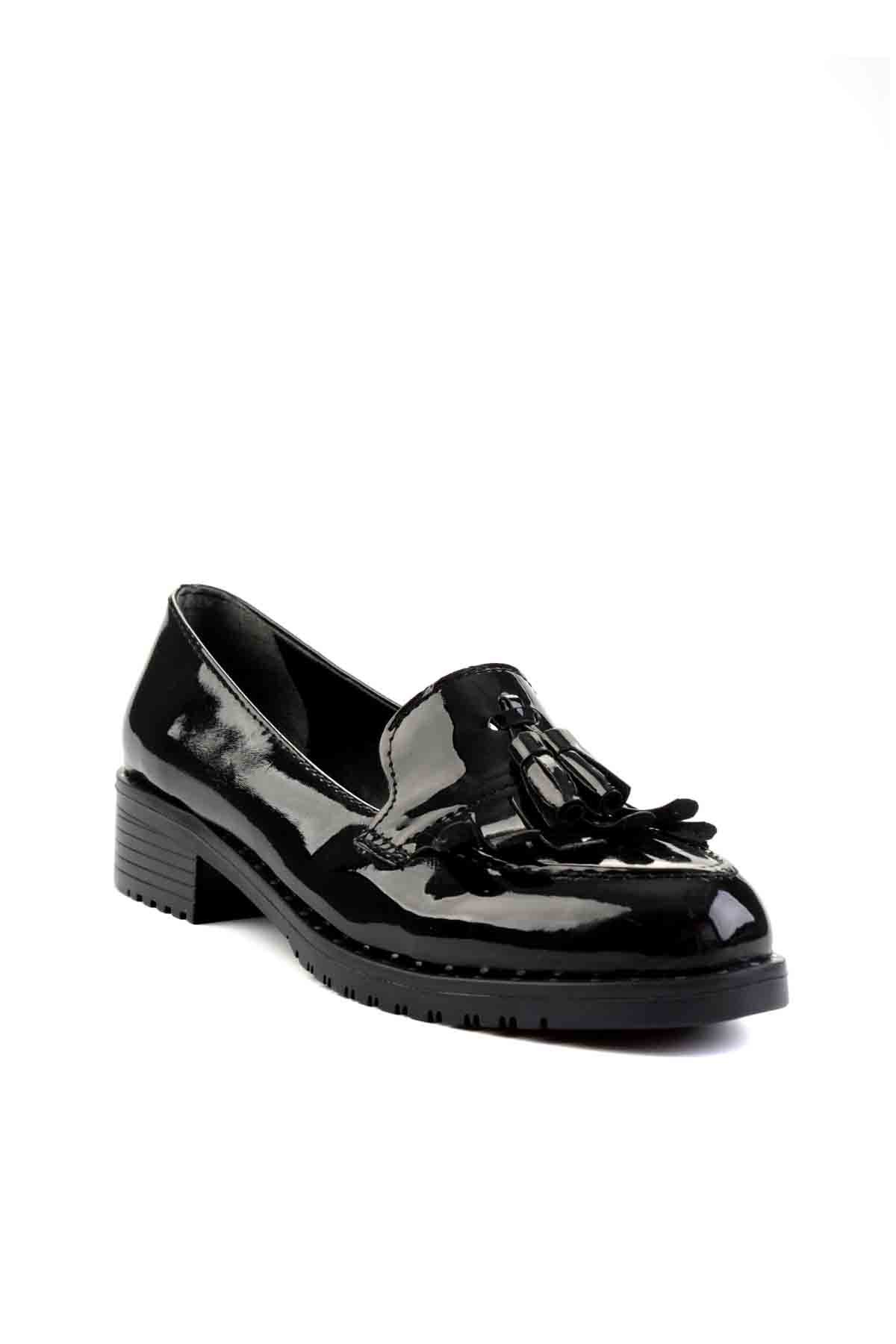 Siyah Kadın Loafer