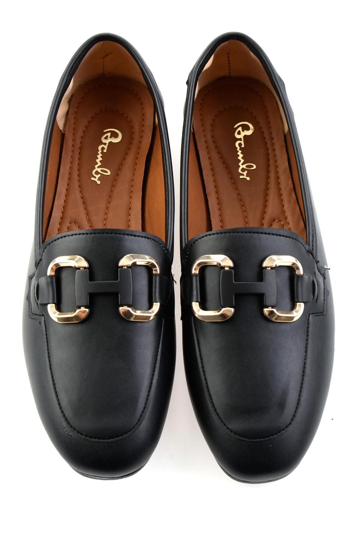 Siyah  Kadın Loafer Ayakkabı K01140003809