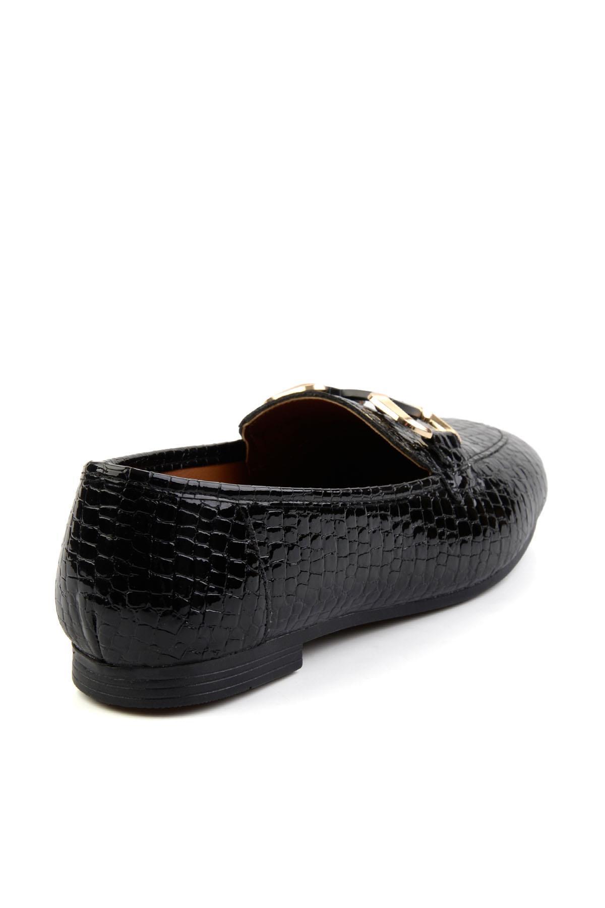 Siyah  Kadın Loafer Ayakkabı K01140003811