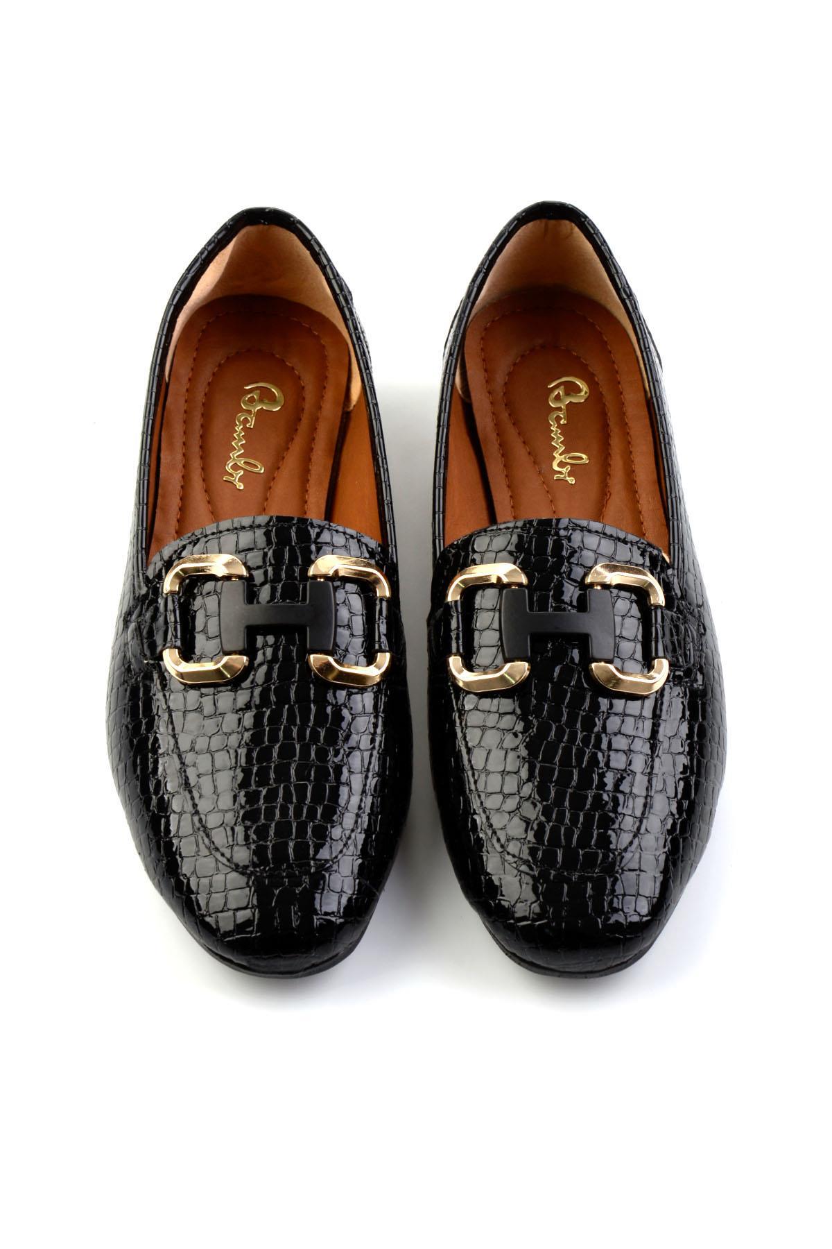 Siyah  Kadın Loafer Ayakkabı K01140003811