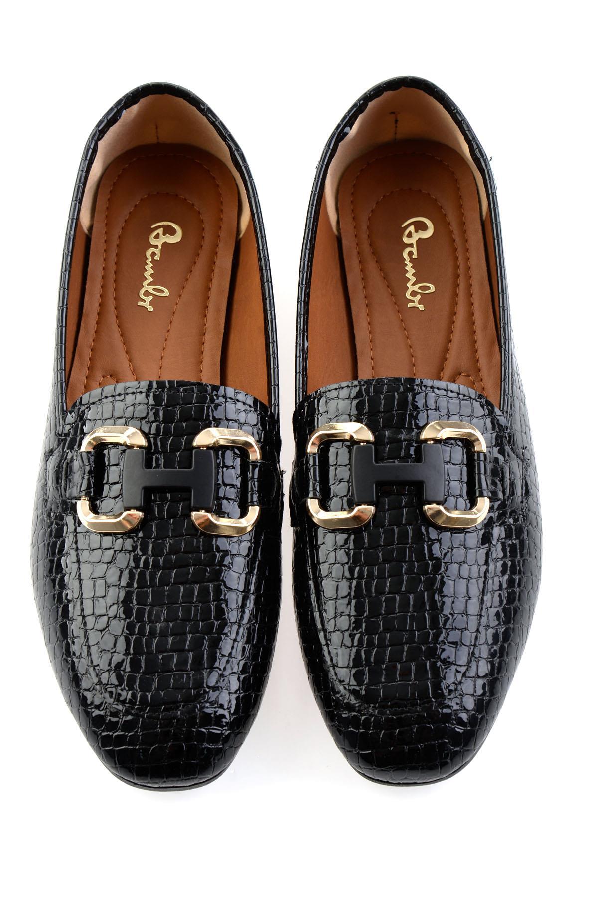 Siyah  Kadın Loafer Ayakkabı K01140003811