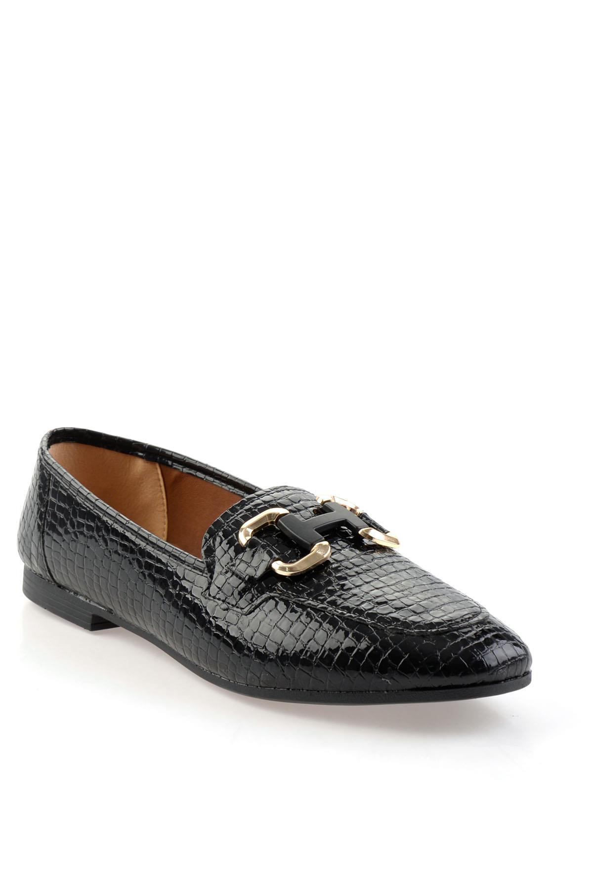 Siyah  Kadın Loafer Ayakkabı K01140003811