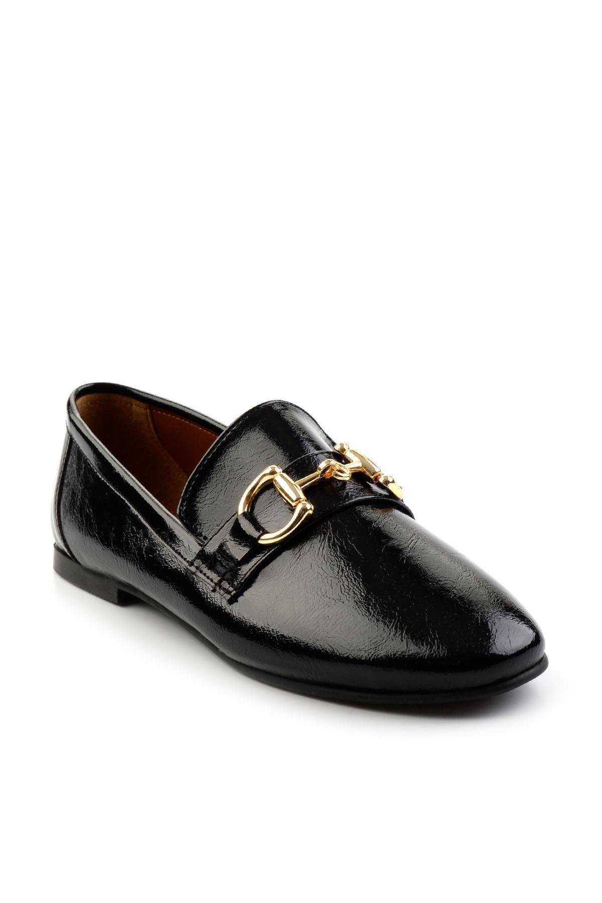Siyah  Kadın Loafer Ayakkabı K01140003942