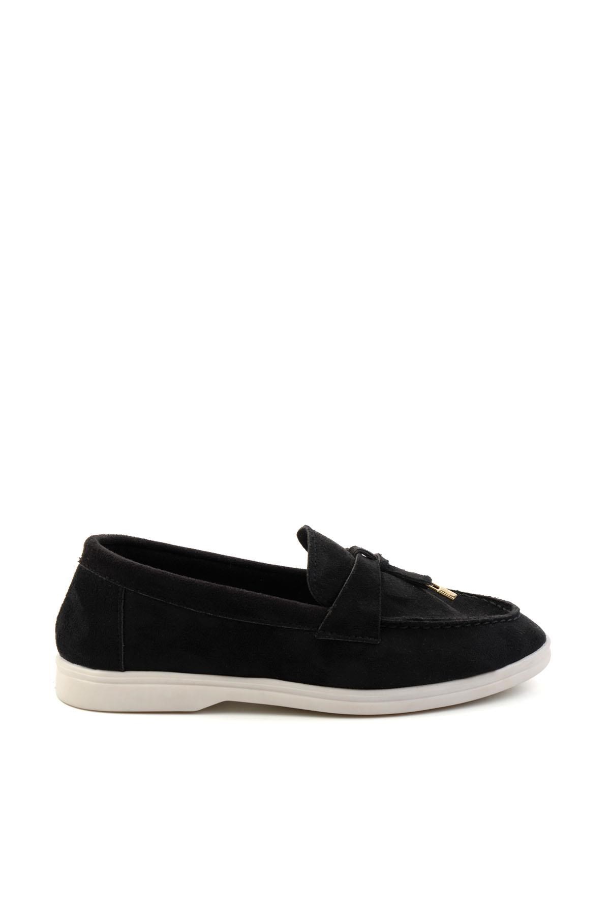 Siyah  Kadın Loafer Ayakkabı K01140004672
