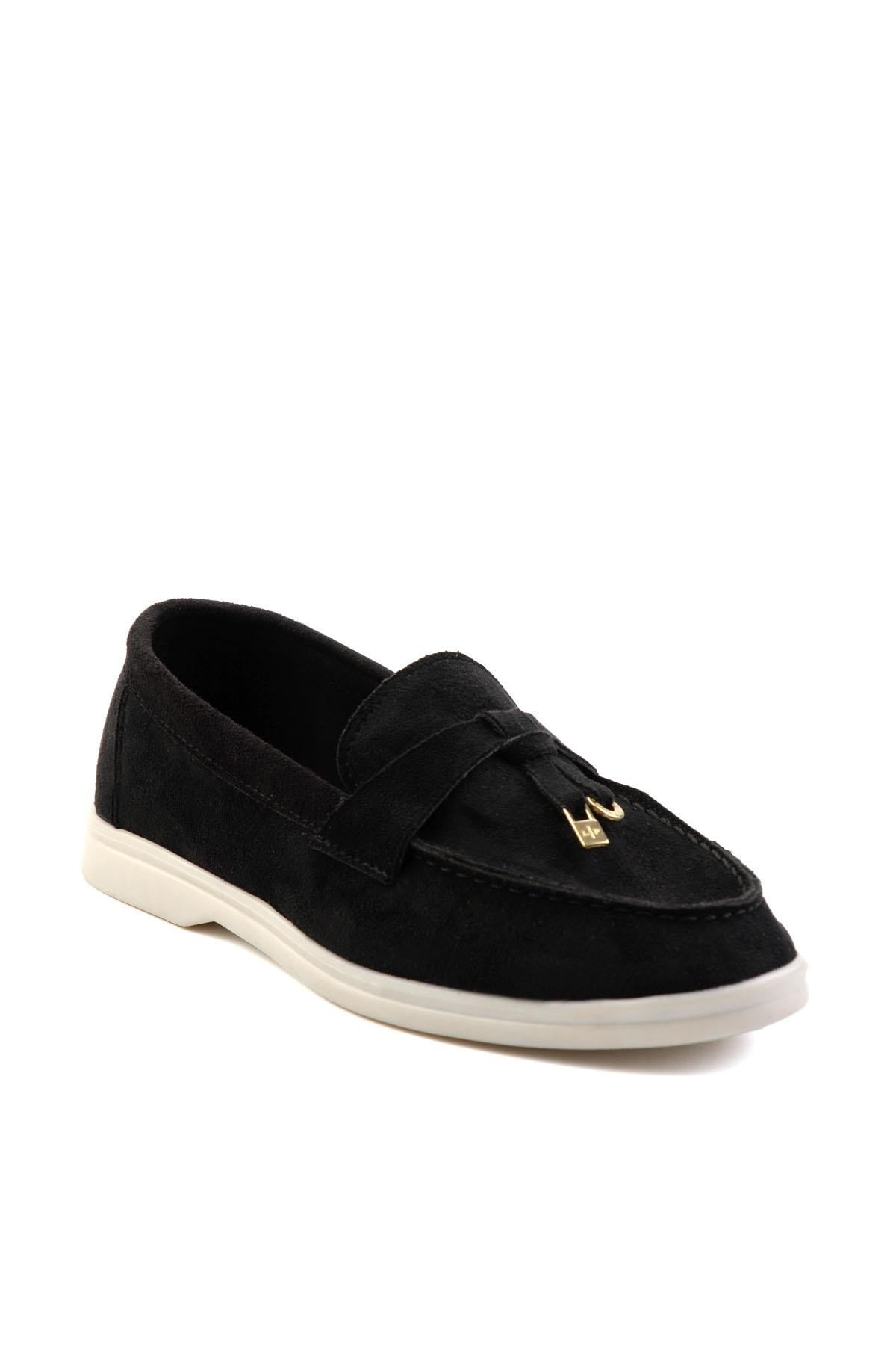 Siyah  Kadın Loafer Ayakkabı K01140004672