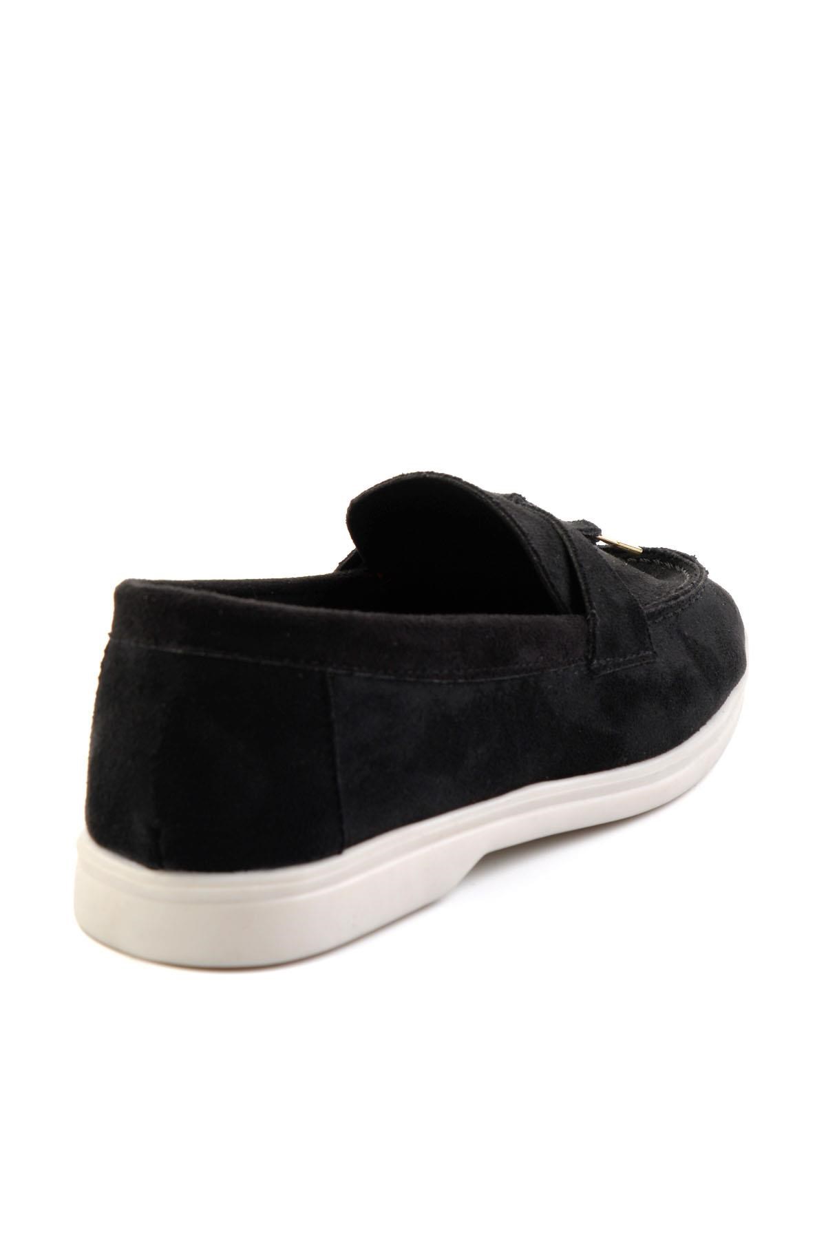 Siyah  Kadın Loafer Ayakkabı K01140004672