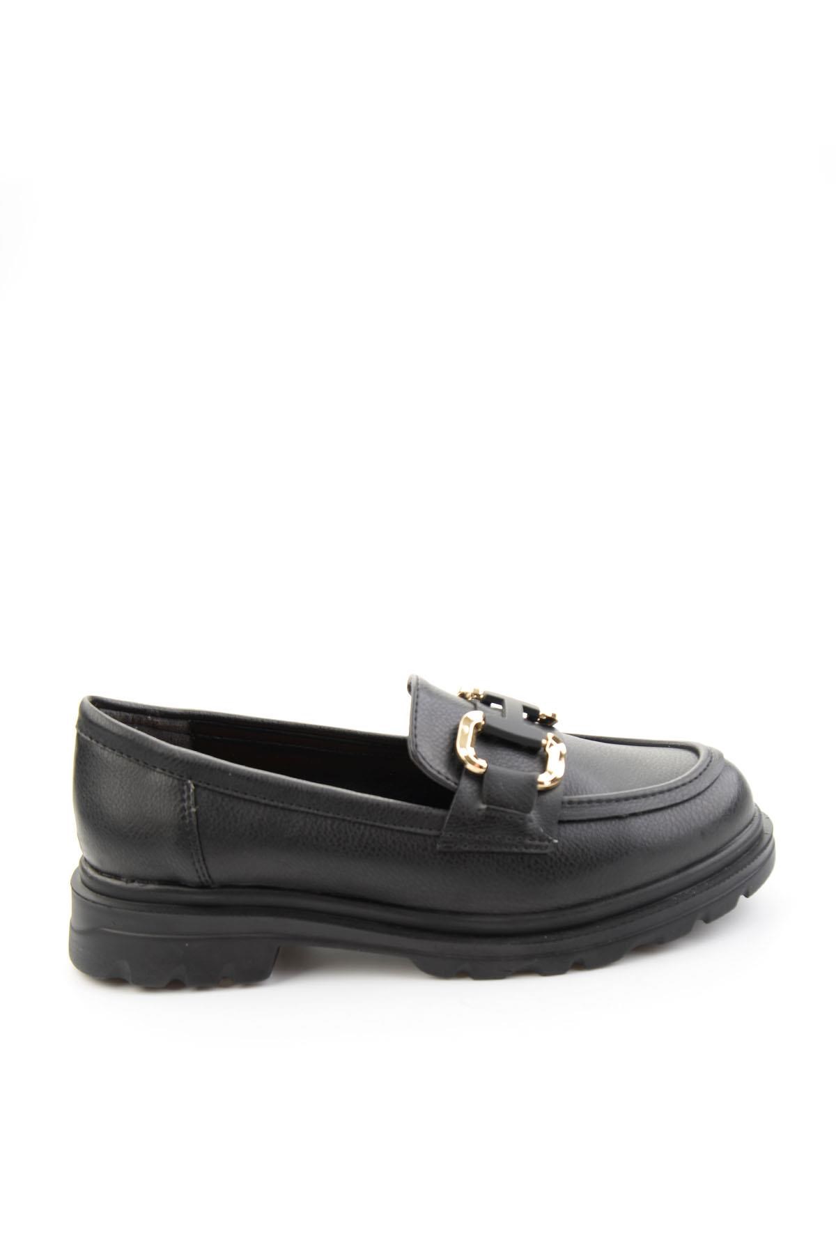Siyah  Kadın Loafer Ayakkabı K01179002009