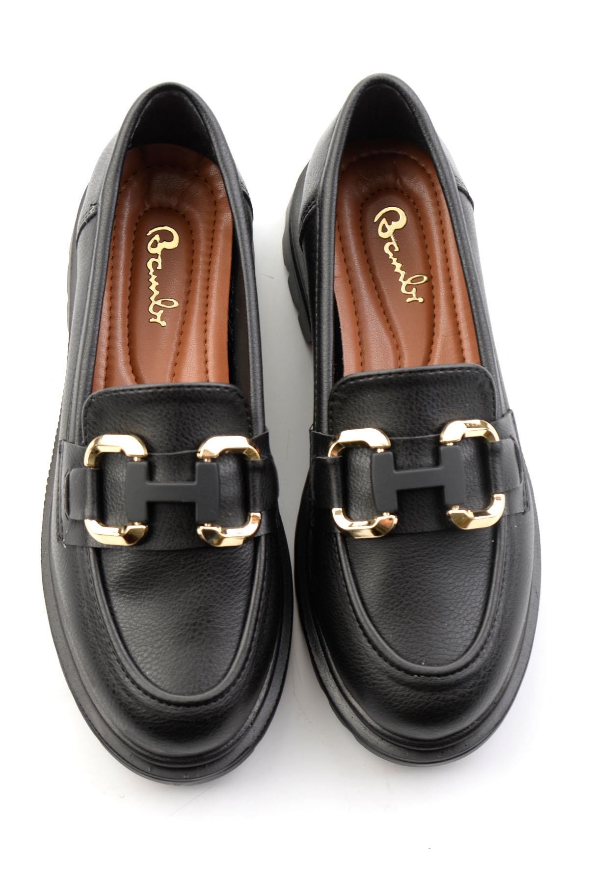Siyah  Kadın Loafer Ayakkabı K01179002009