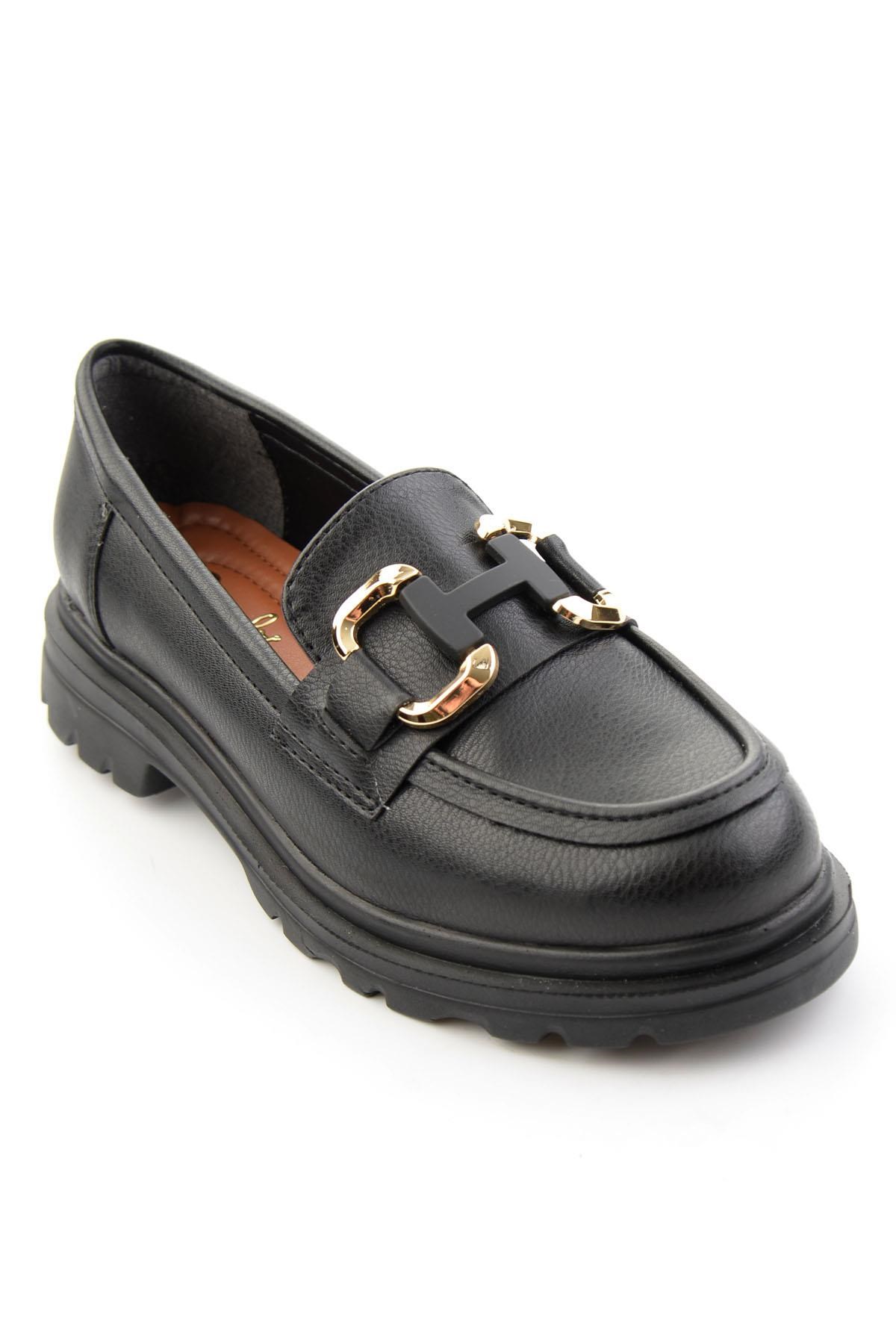 Siyah  Kadın Loafer Ayakkabı K01179002009