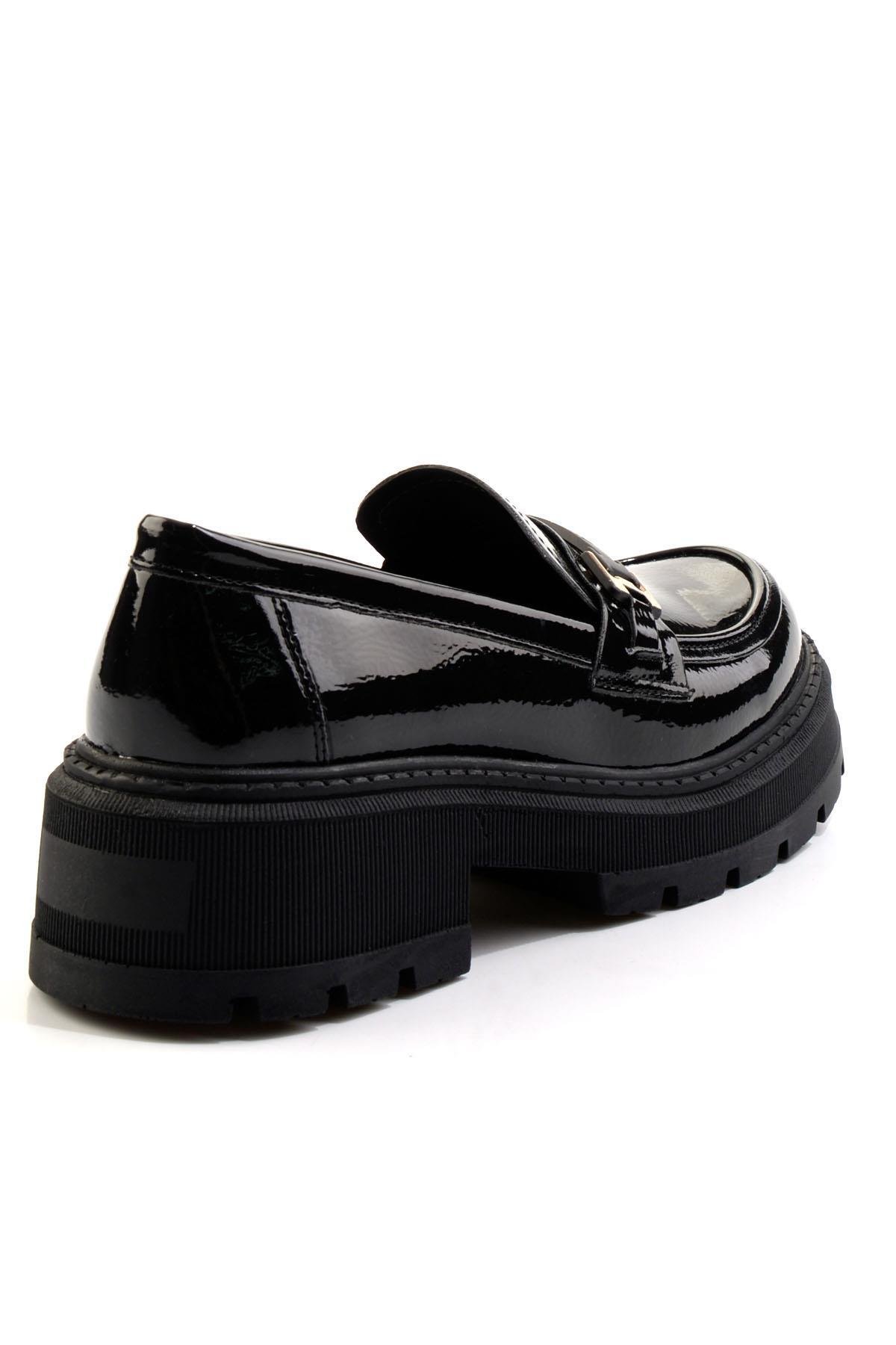 Siyah  Kadın Loafer Ayakkabı K01179200408