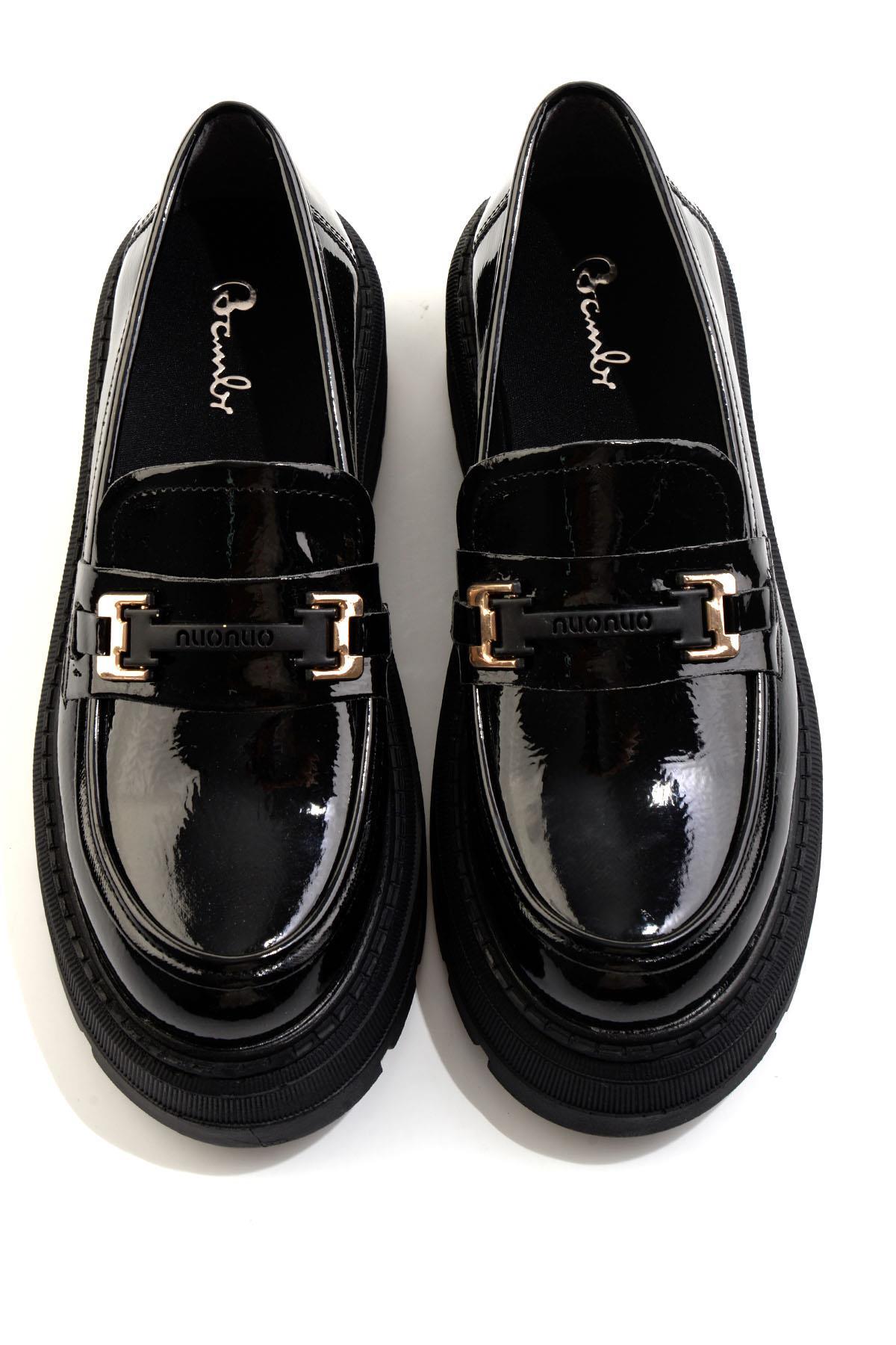 Siyah  Kadın Loafer Ayakkabı K01179200408