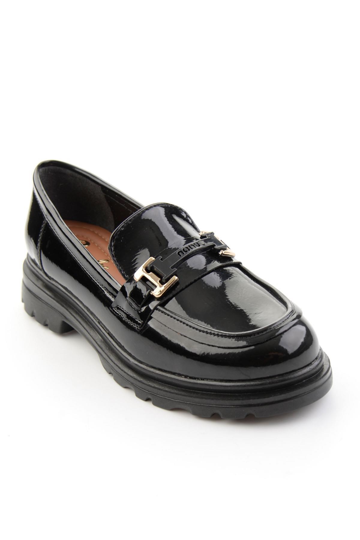 Siyah  Kadın Loafer Ayakkabı K01179828112
